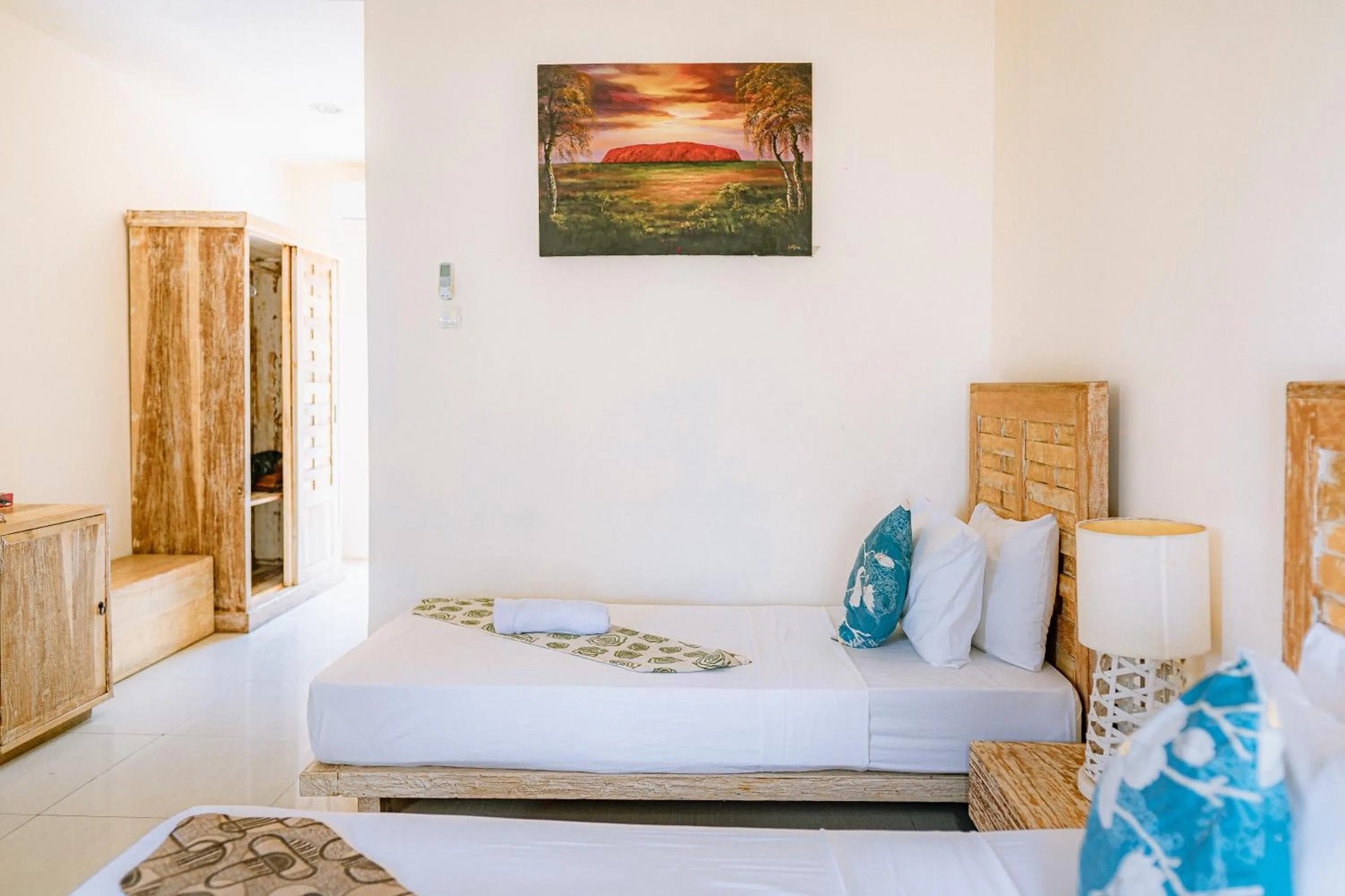 Bed in Gili Amor Boutique Resort