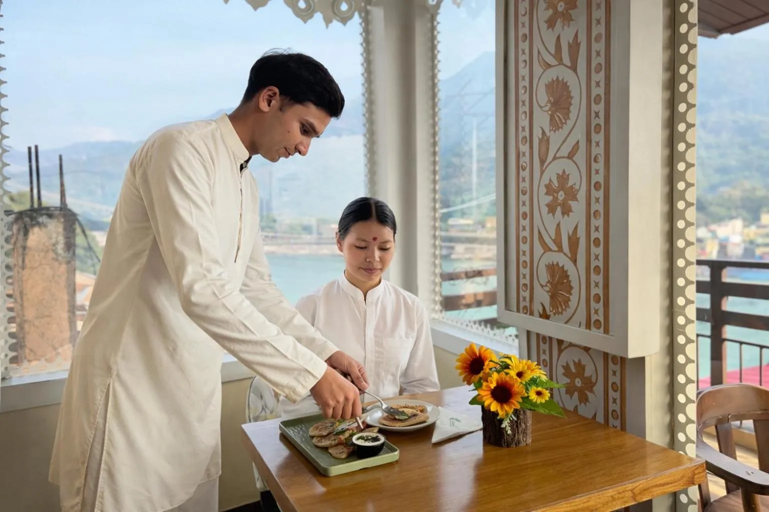 Restaurant/places to eat in Sanskriti Vedic Retreat