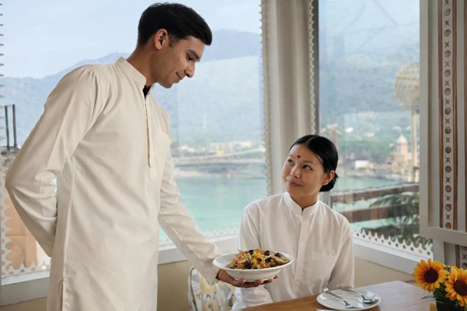 Restaurant/places to eat in Sanskriti Vedic Retreat