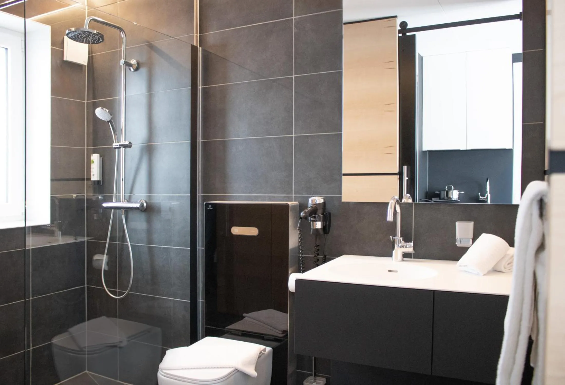 Shower in LGO Hotel by WMM Hotels