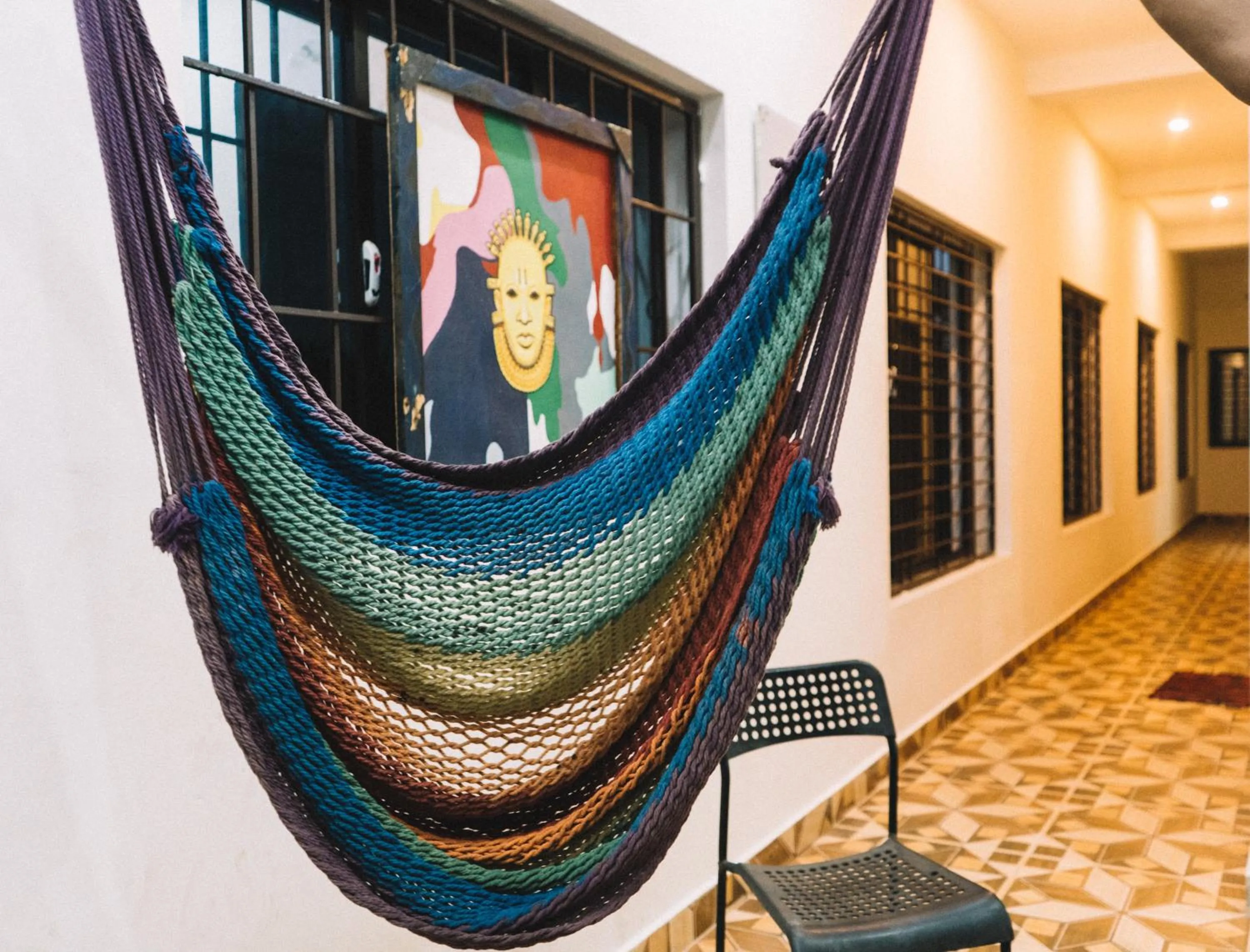 Patio in The Last Stop Backpackers Hostel