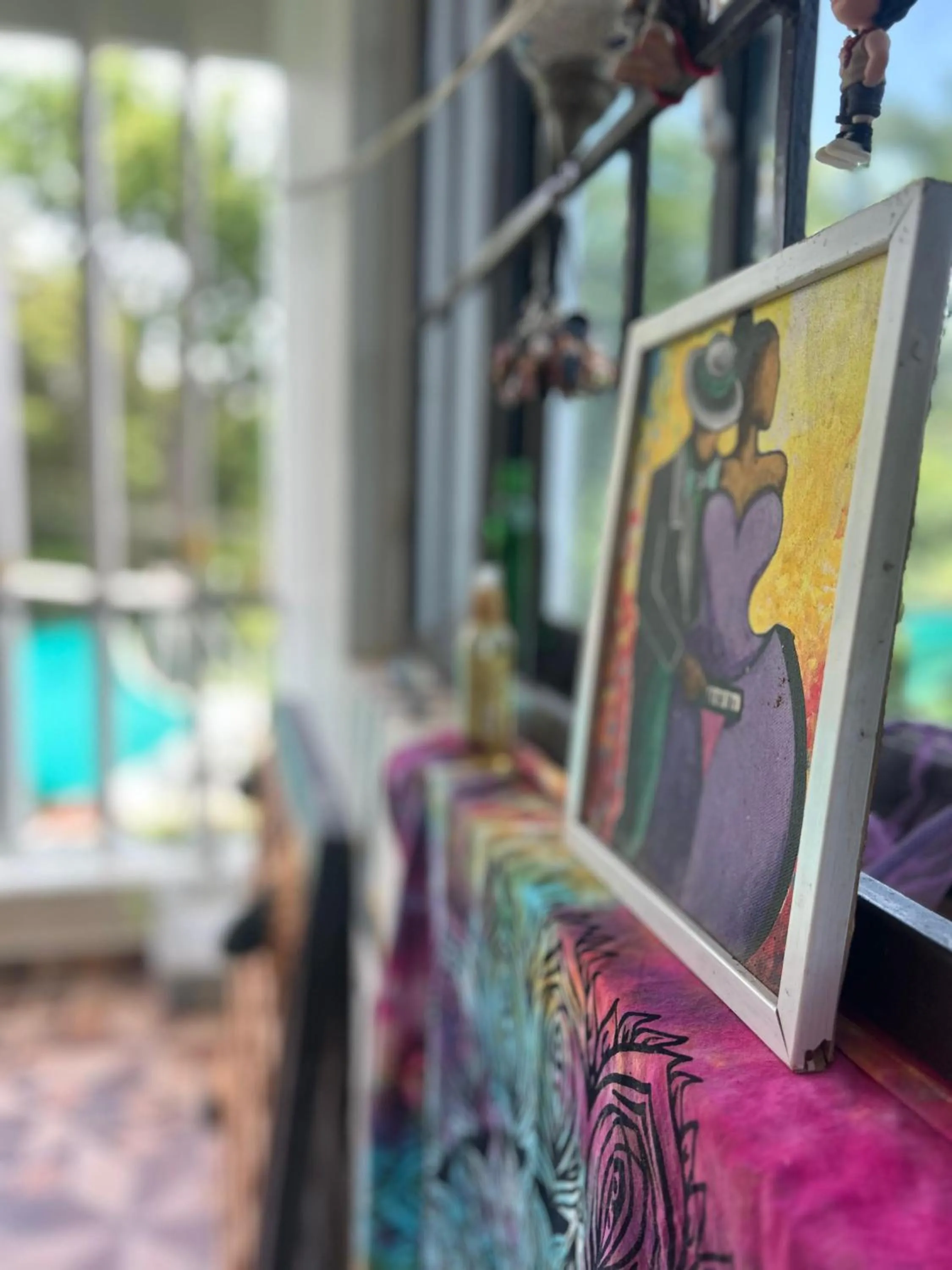 Patio in The Last Stop Backpackers Hostel