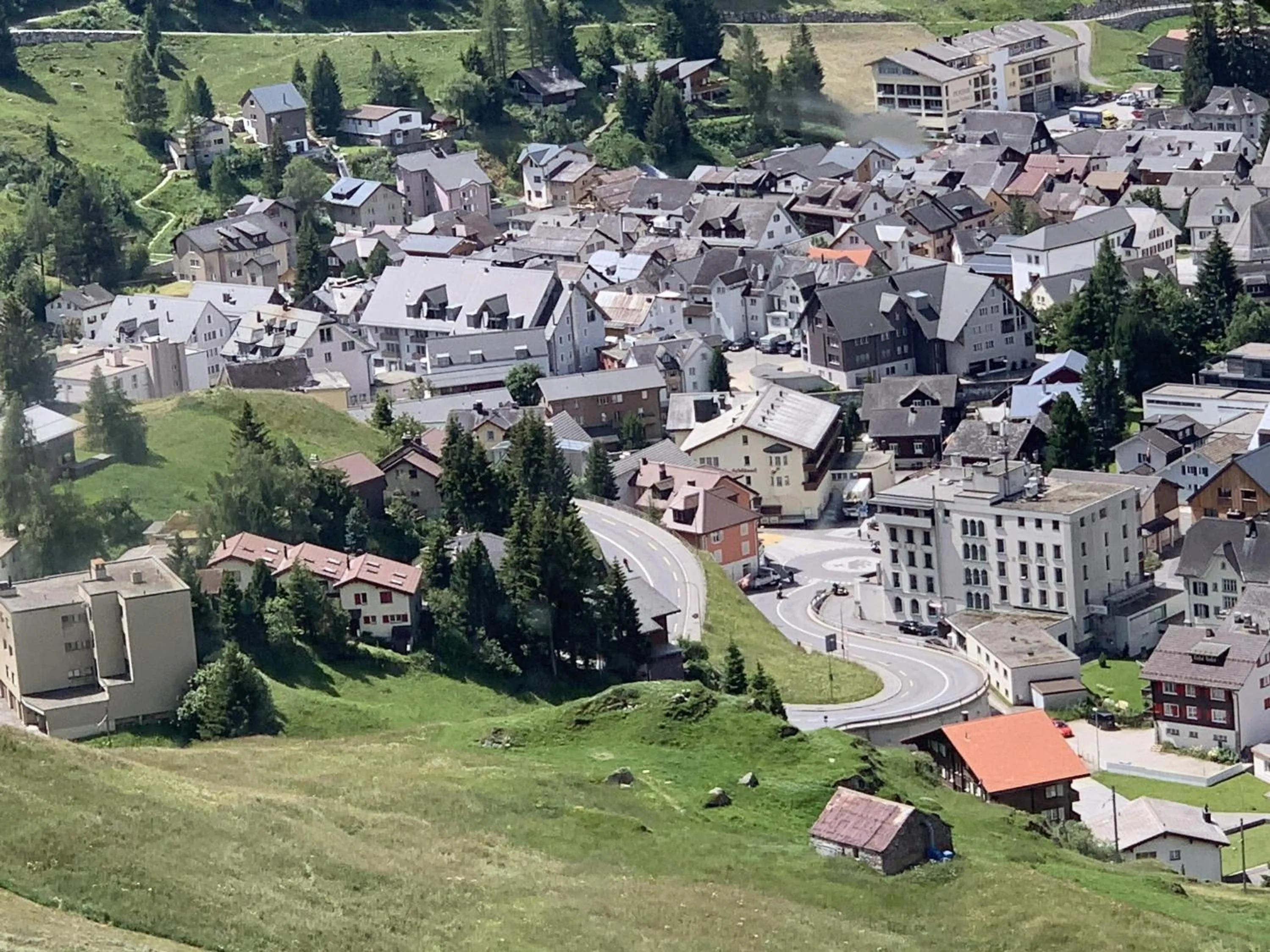 Natural landscape in Hotel Piz Badus