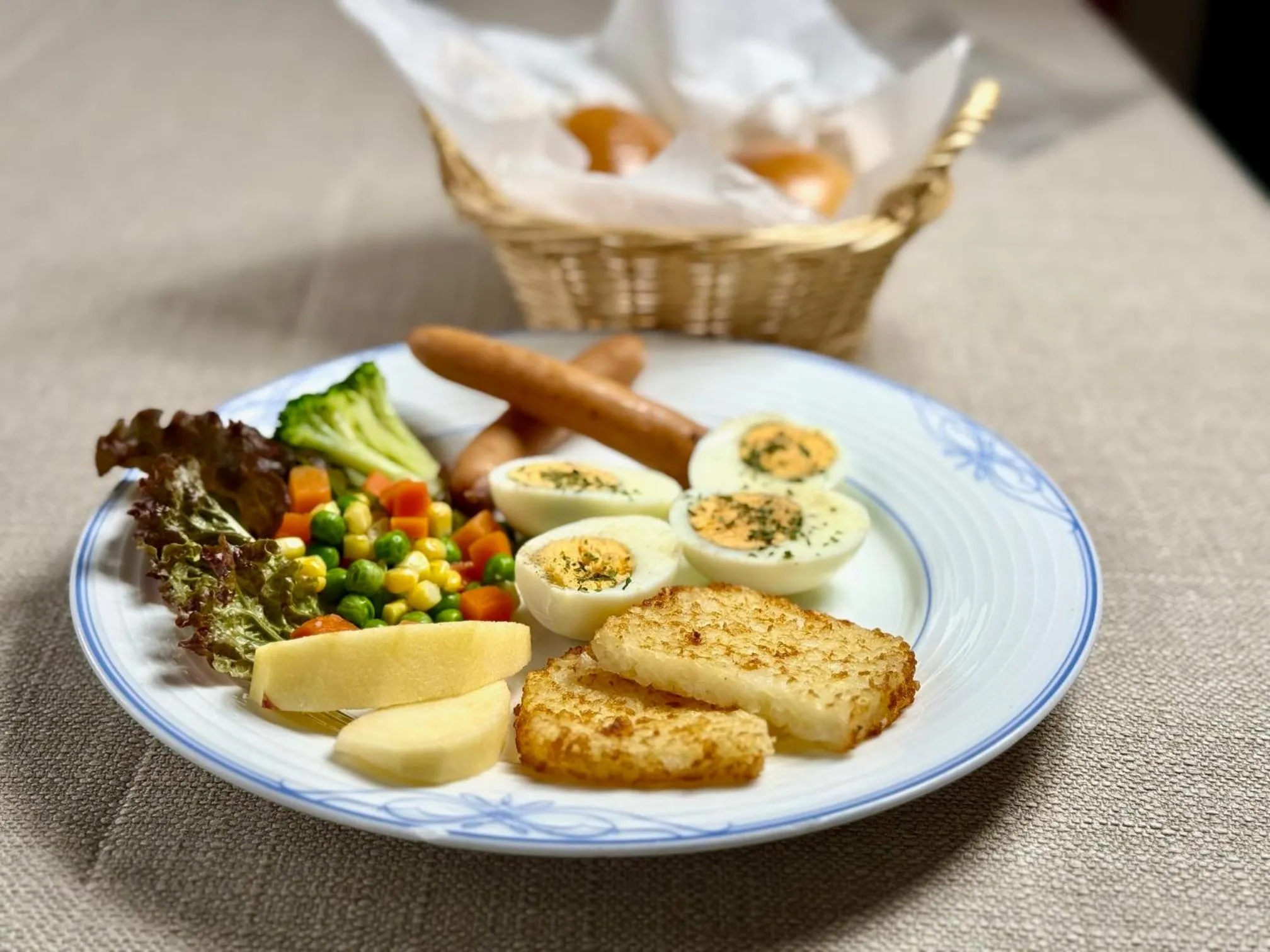 Breakfast in Hotel Sejour Mint in Hakuba