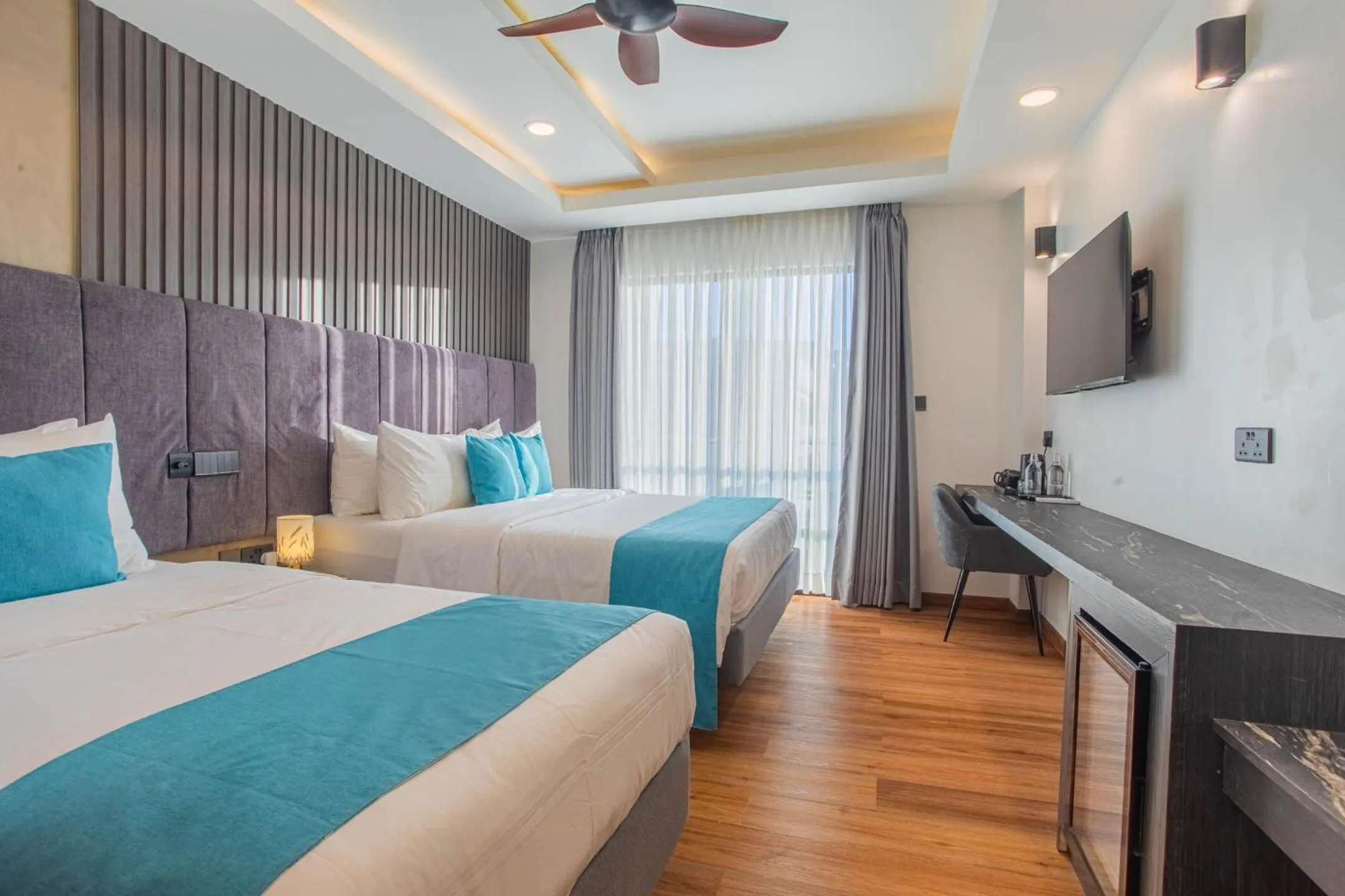 Bedroom, Bed in Whaleshark Beach