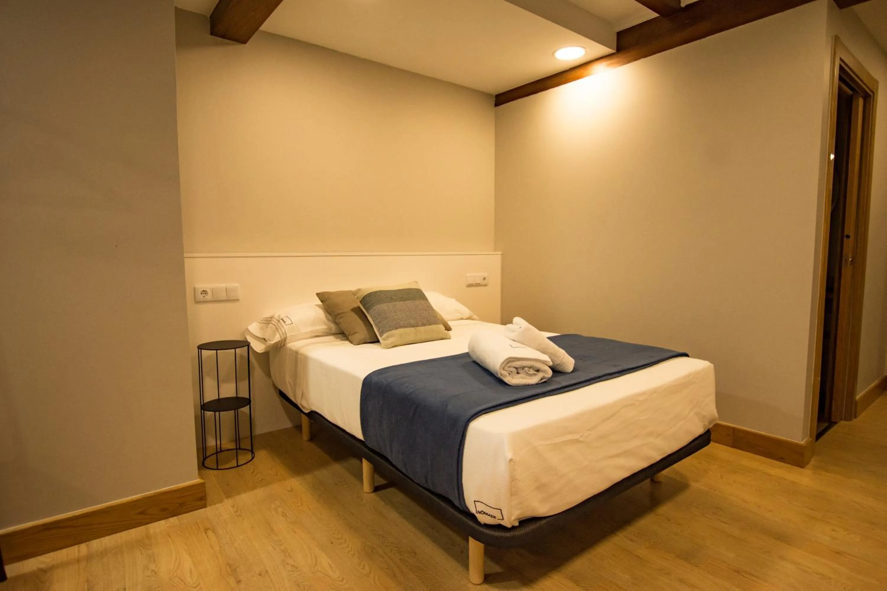 Bed in hostal Nomade Santiago