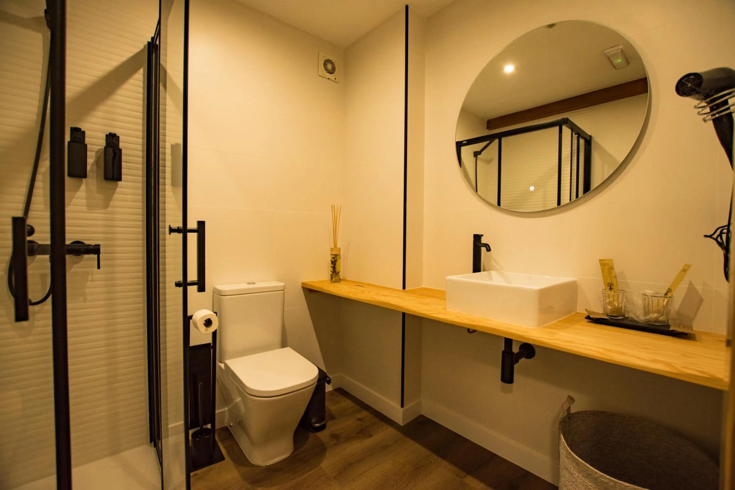 Bed in hostal Nomade Santiago