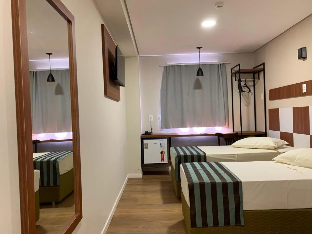 Bed in HOTEL MAESTRO EXECUTIVE PATO BRANCO