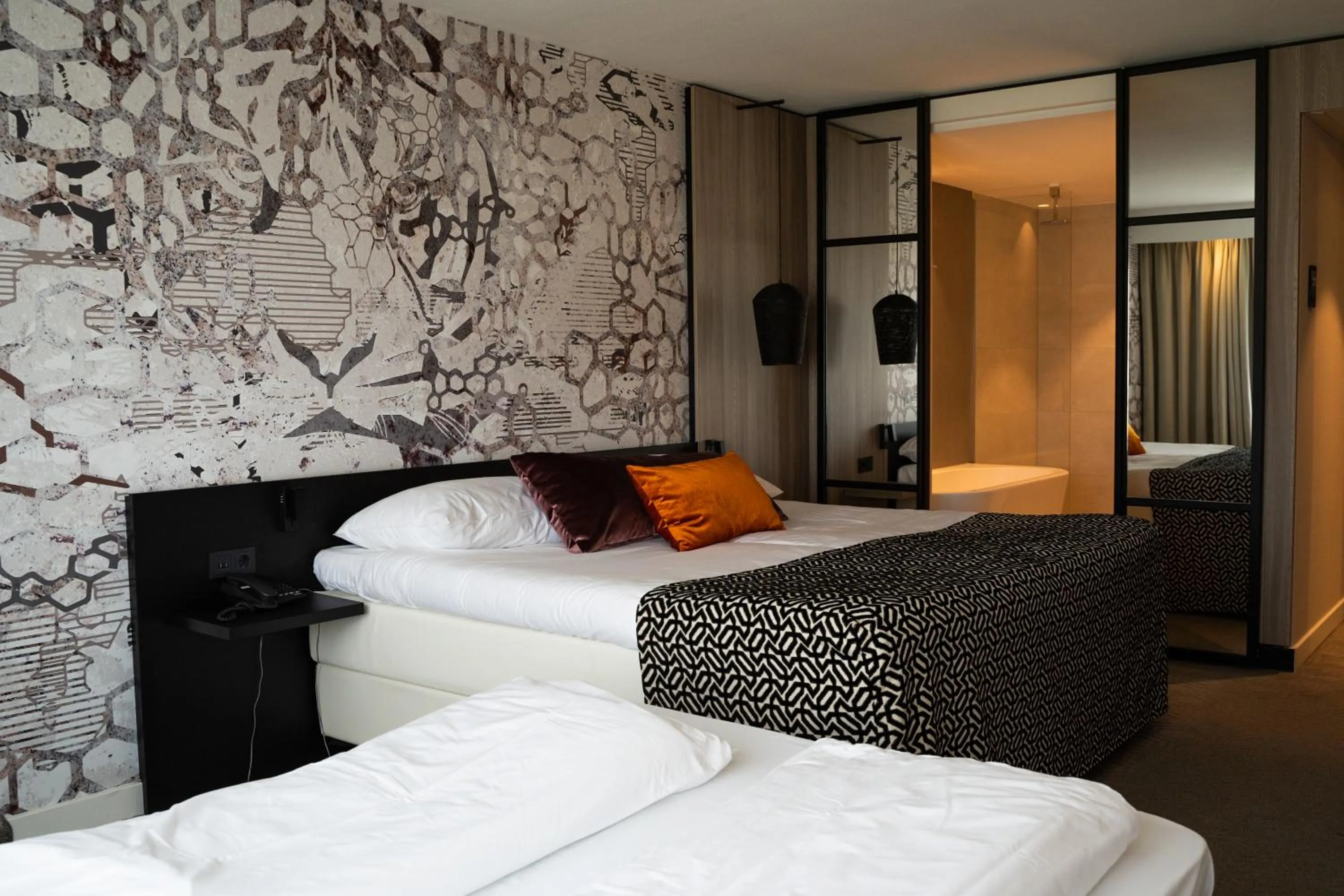 Bed in Hotel Van der Valk Maastricht