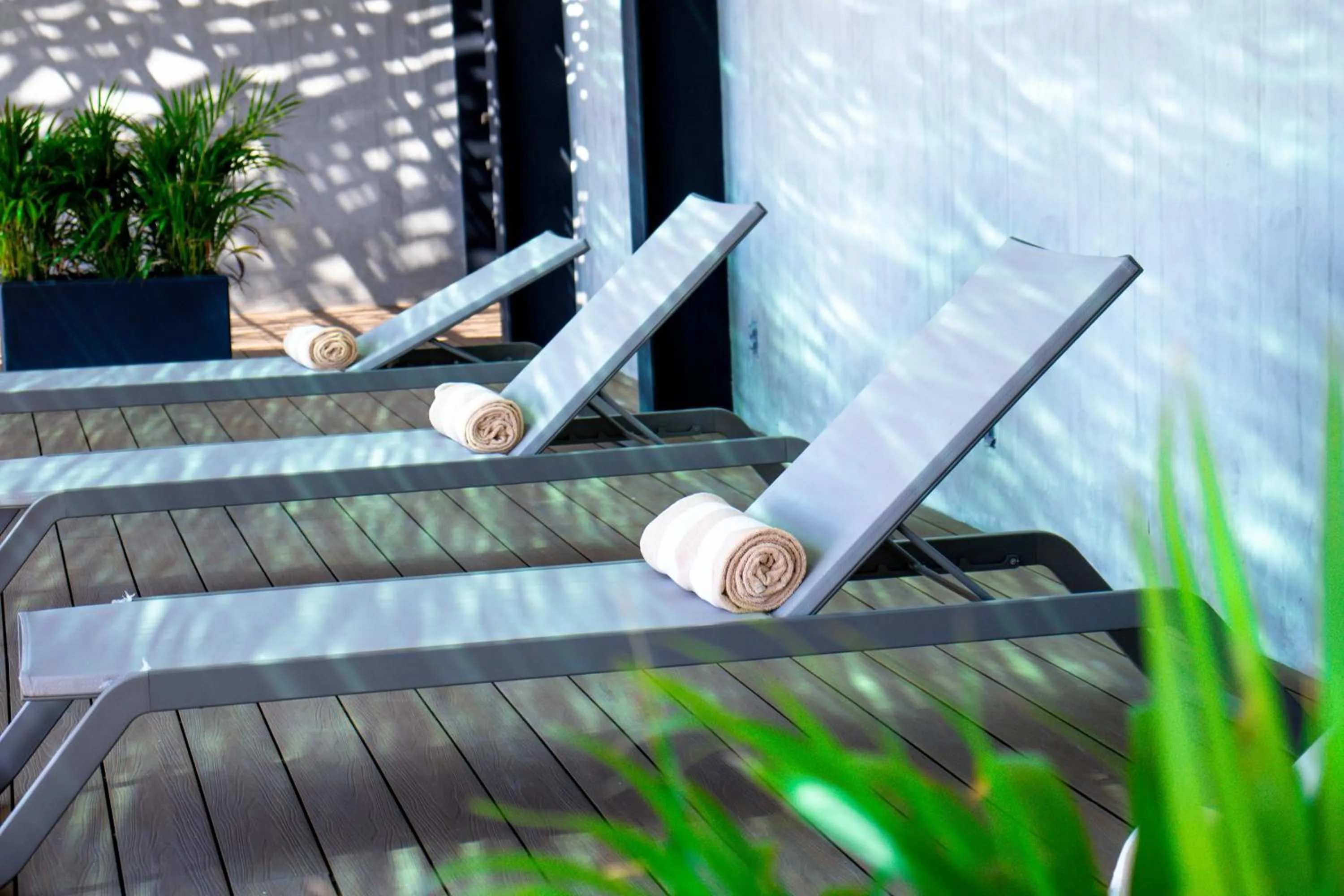 Solarium in Ancora Punta Mita