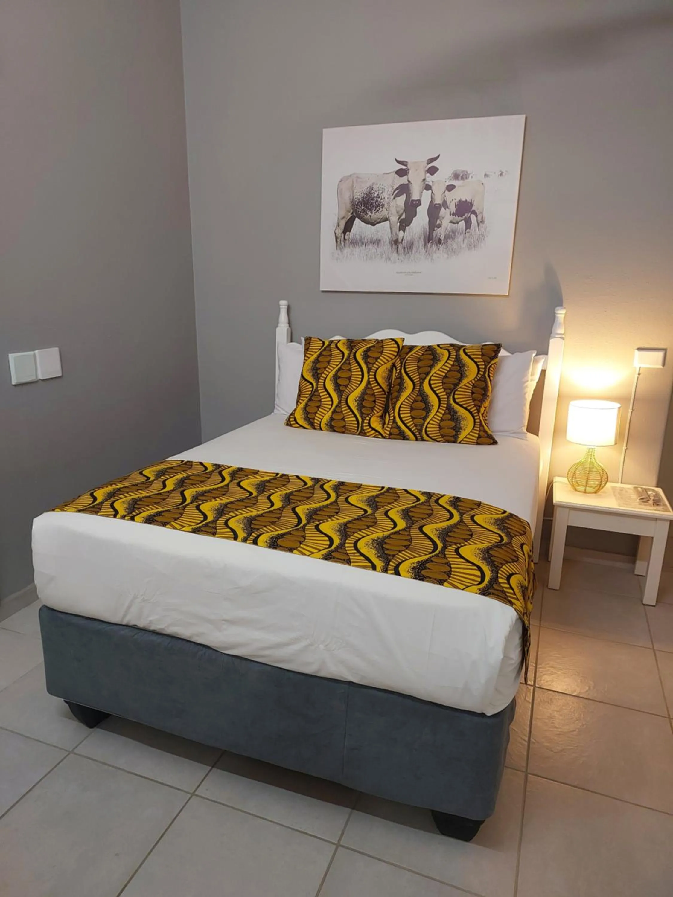 Bed in Fairway Guest Lodge