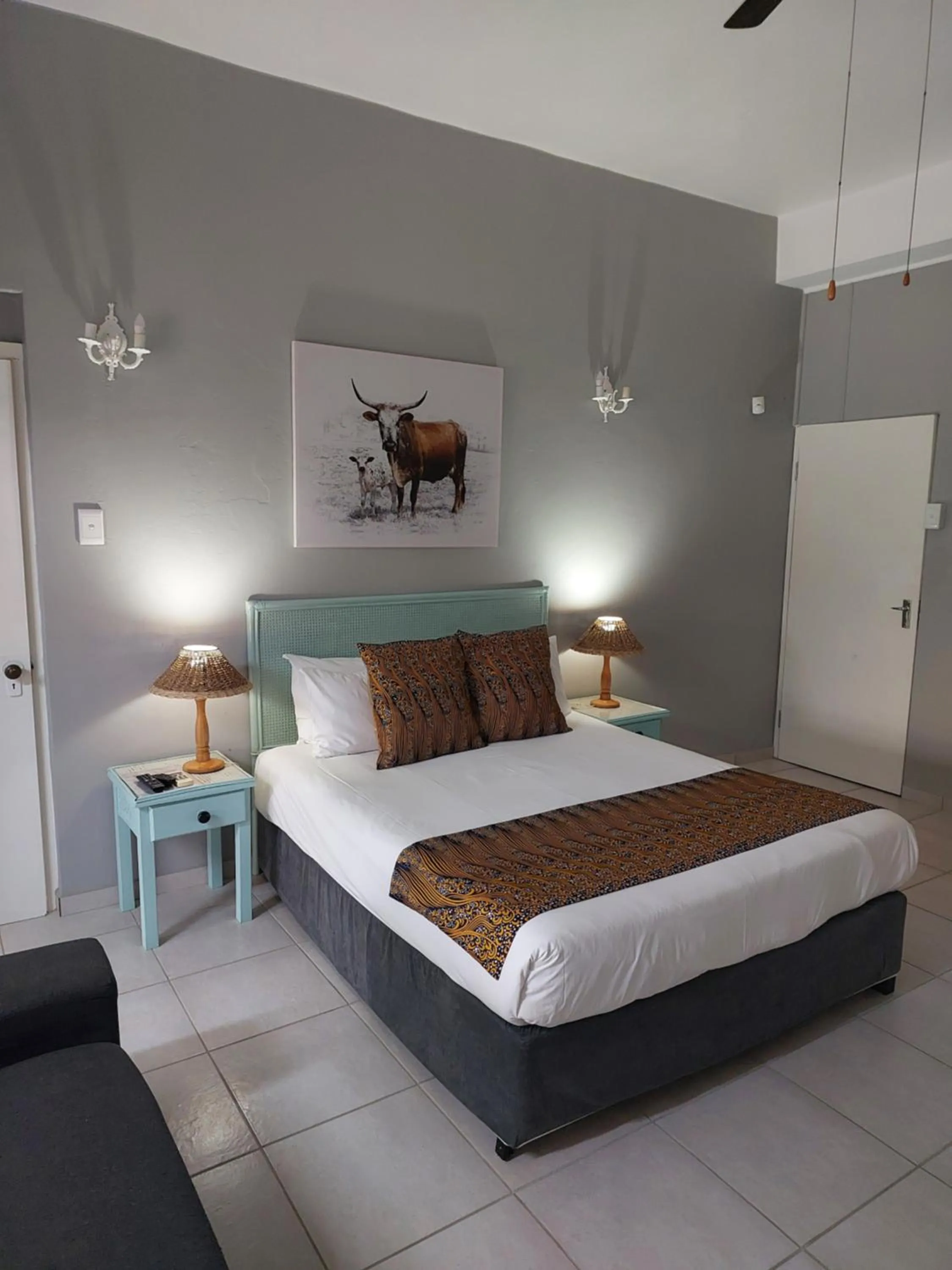 Bed in Fairway Guest Lodge