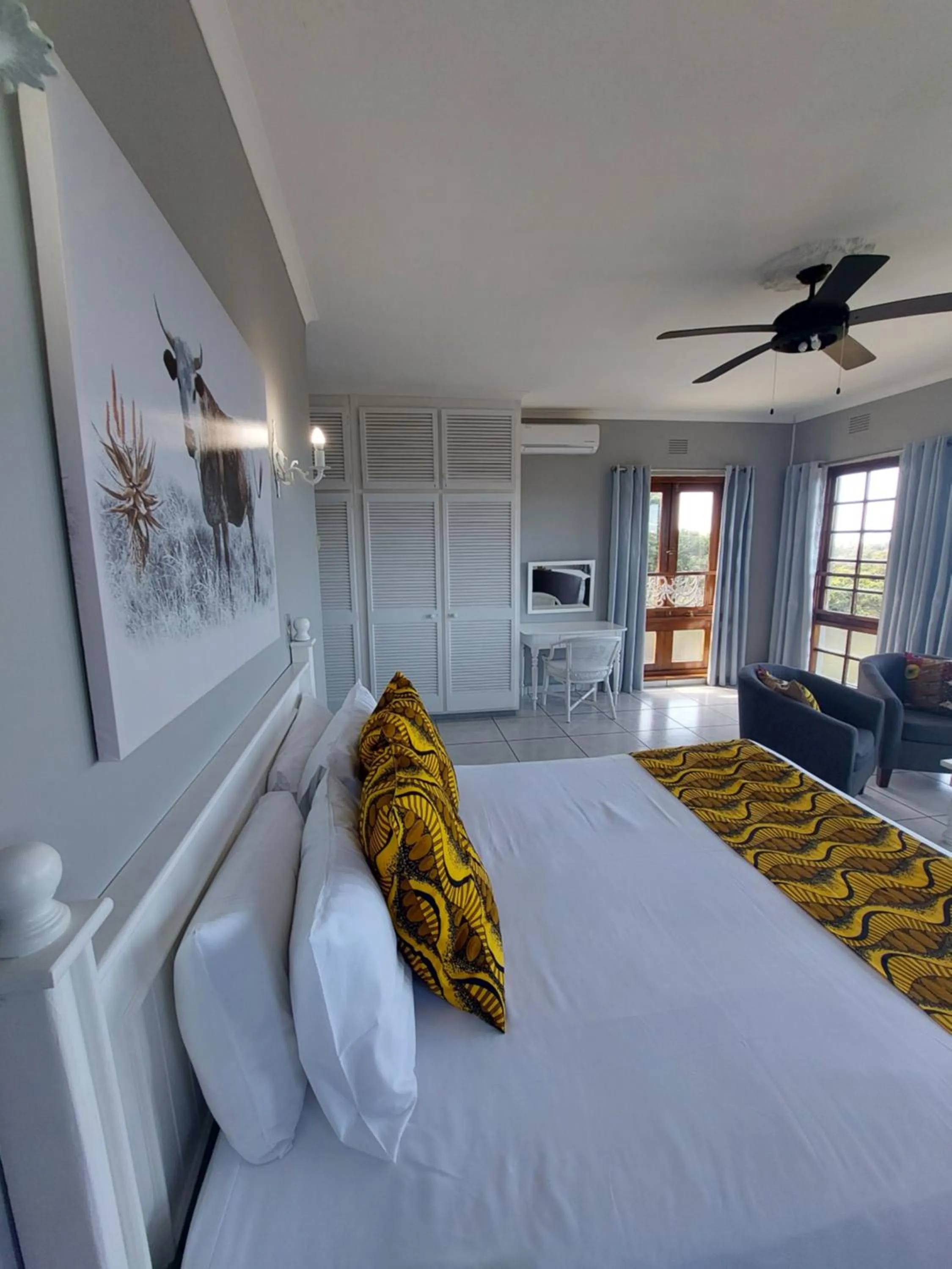 Bed in Fairway Guest Lodge