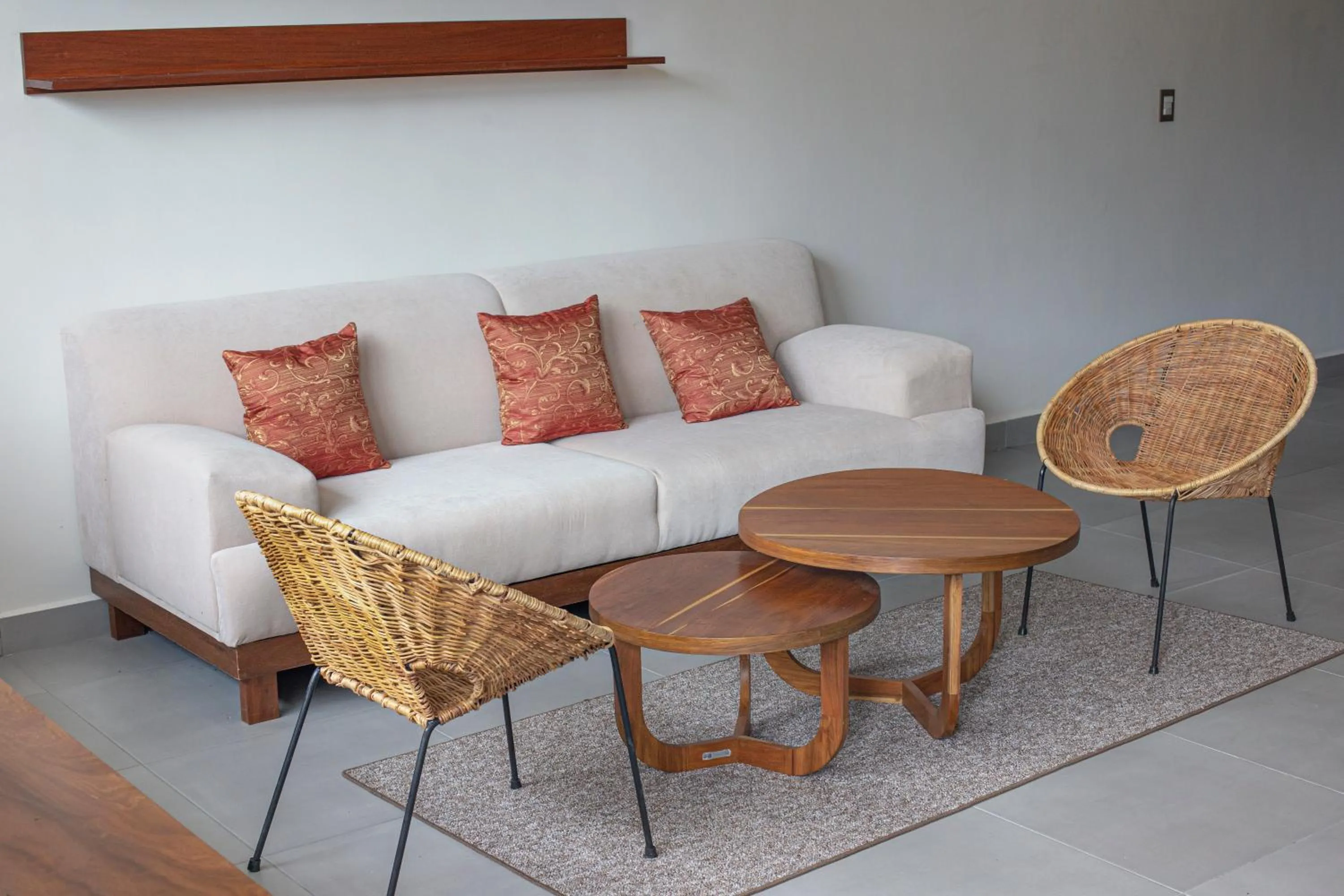 Living room in Deluxe Apartments Azure