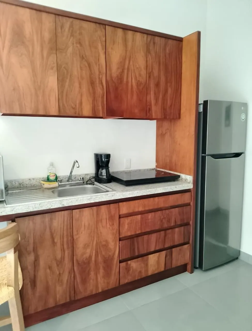 Kitchen or kitchenette in Deluxe Apartments Azure