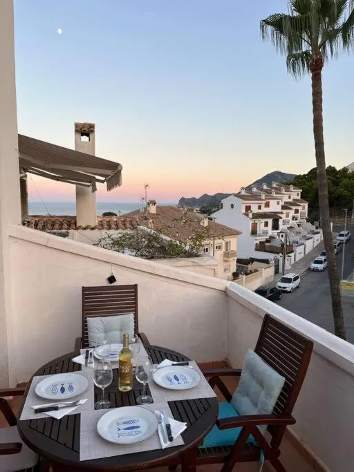 Duplex in residential complex with pool