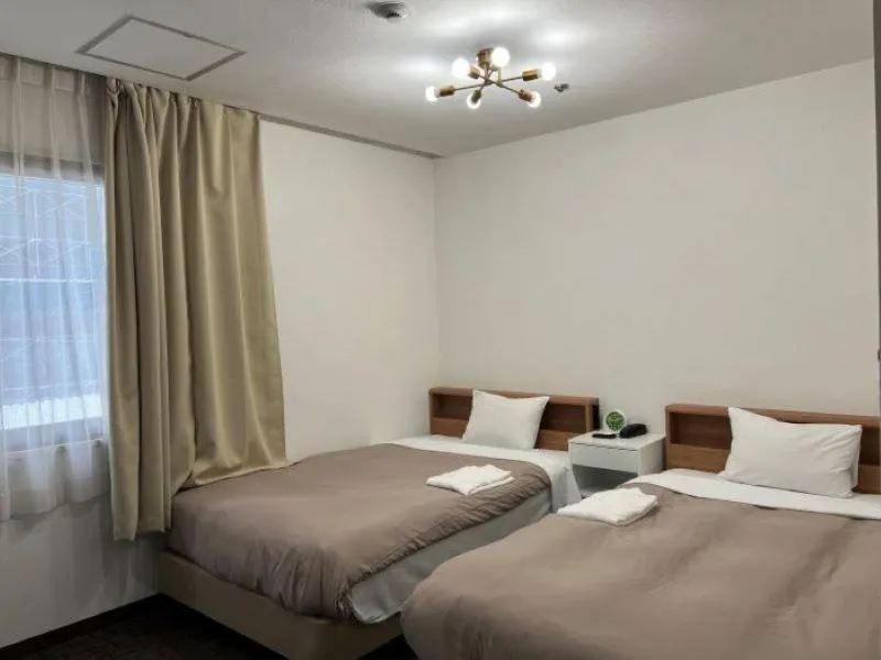 Bed in Hotel Royal Oak Gotanda