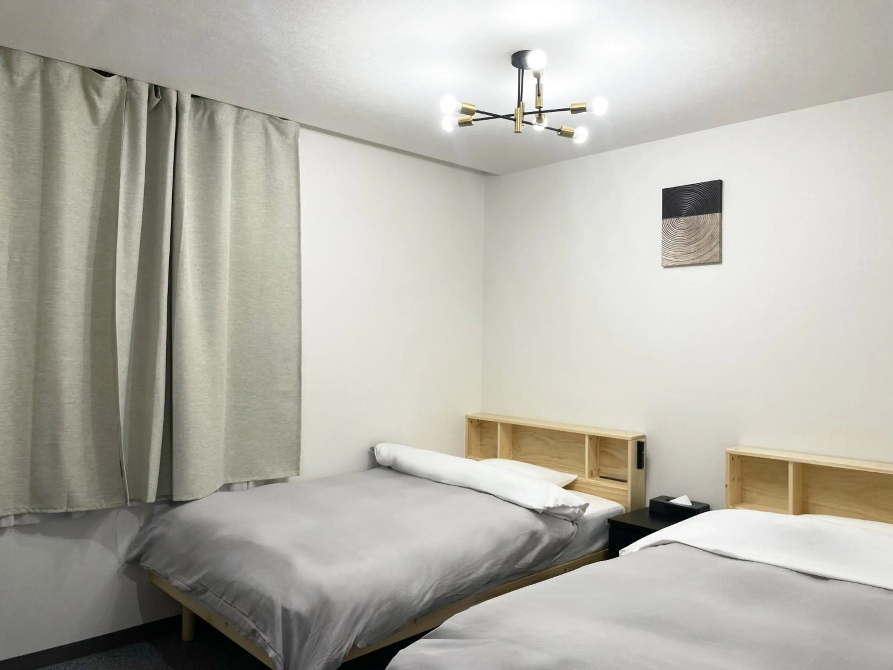 Bed in Hotel Royal Oak Gotanda