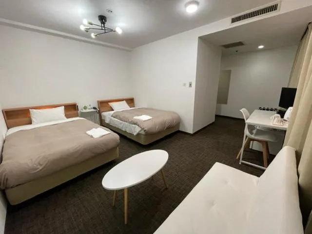 Bed in Hotel Royal Oak Gotanda