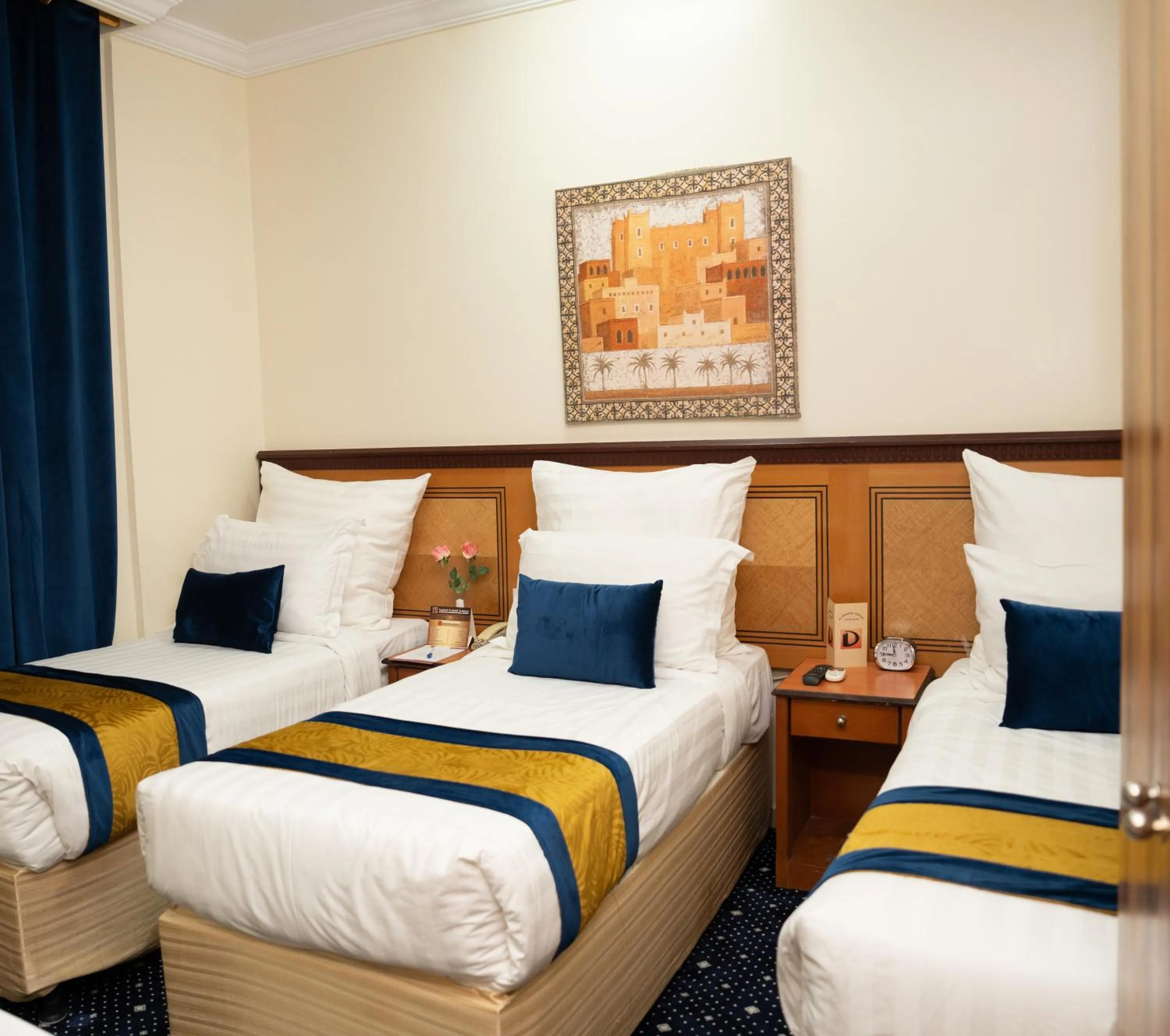 Bed in Riyadh Al Deafah Hotel