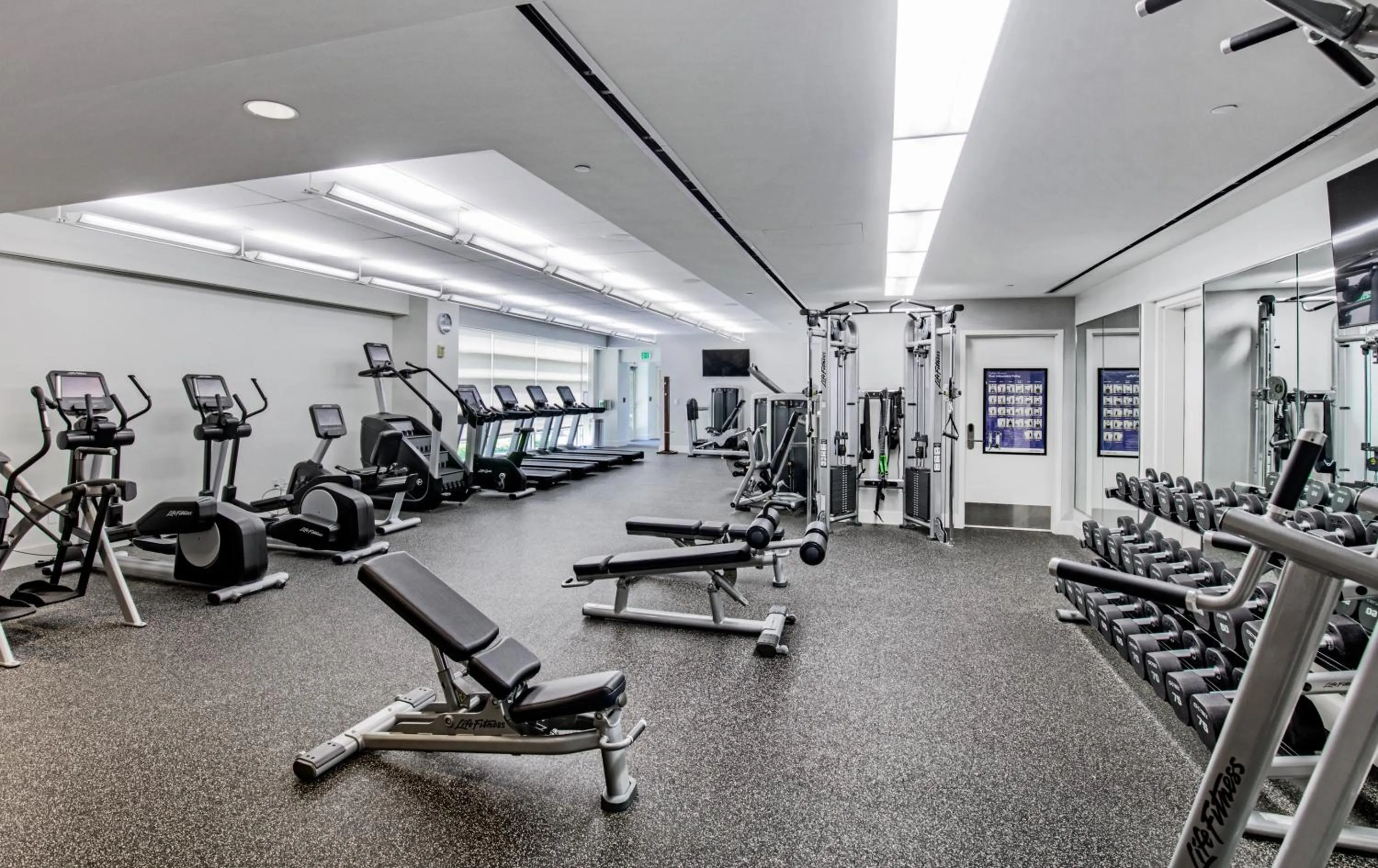 Fitness centre/facilities in The H Hotel