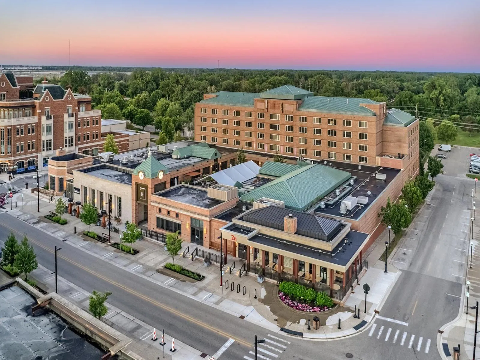 Property building in The H Hotel