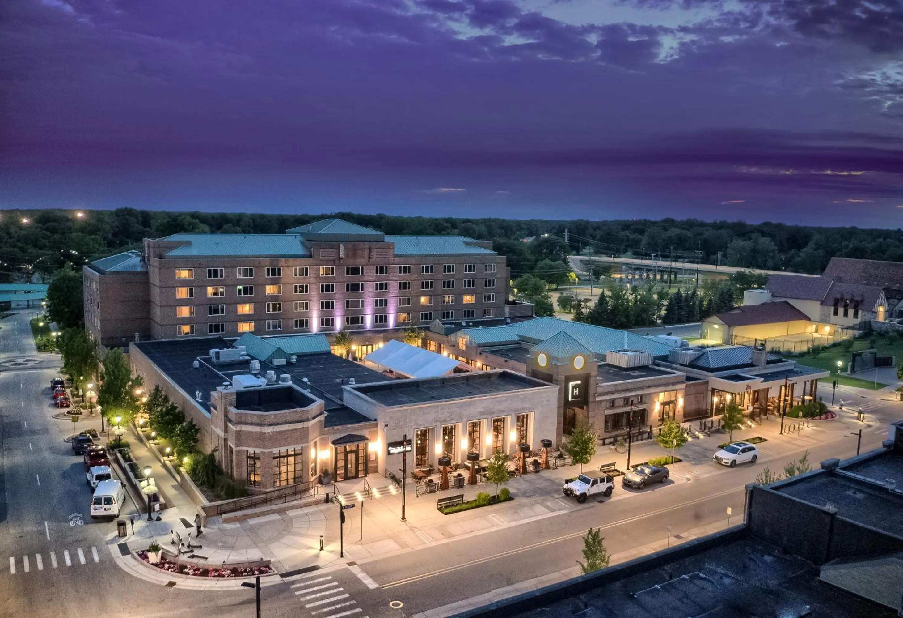 Property building in The H Hotel