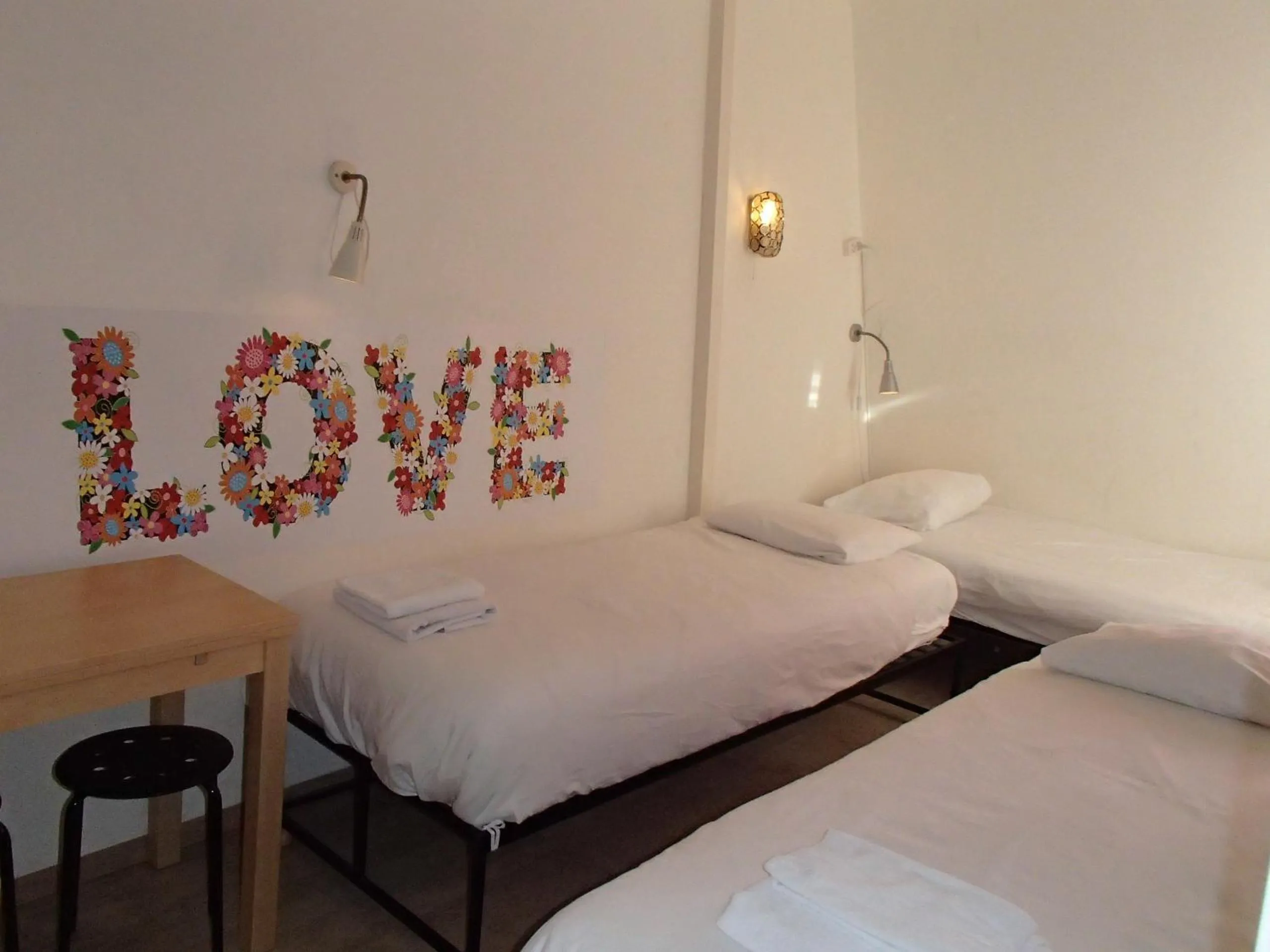 Bed in Bicycle Hotel Amsterdam