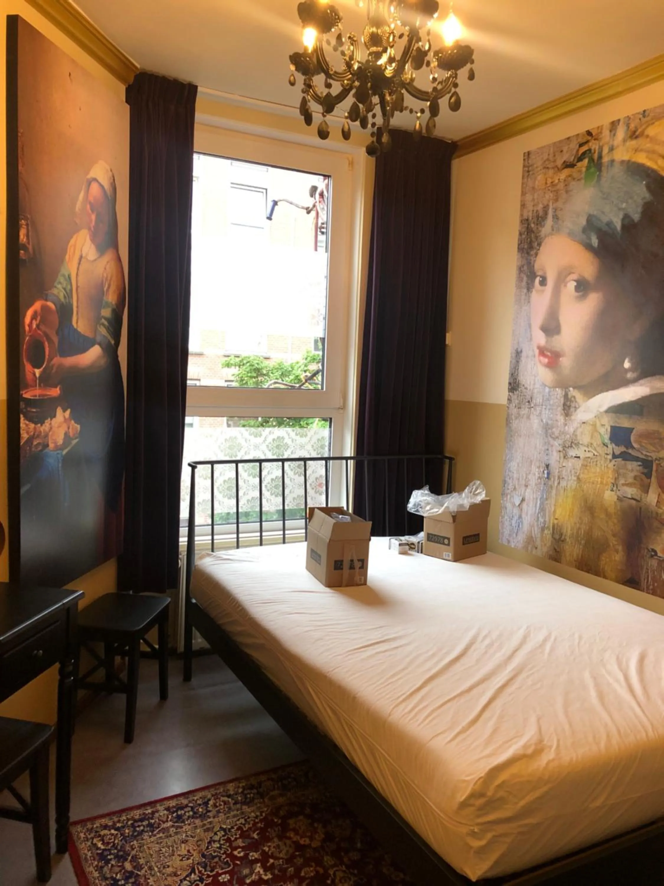 Bedroom, Bed in Bicycle Hotel Amsterdam