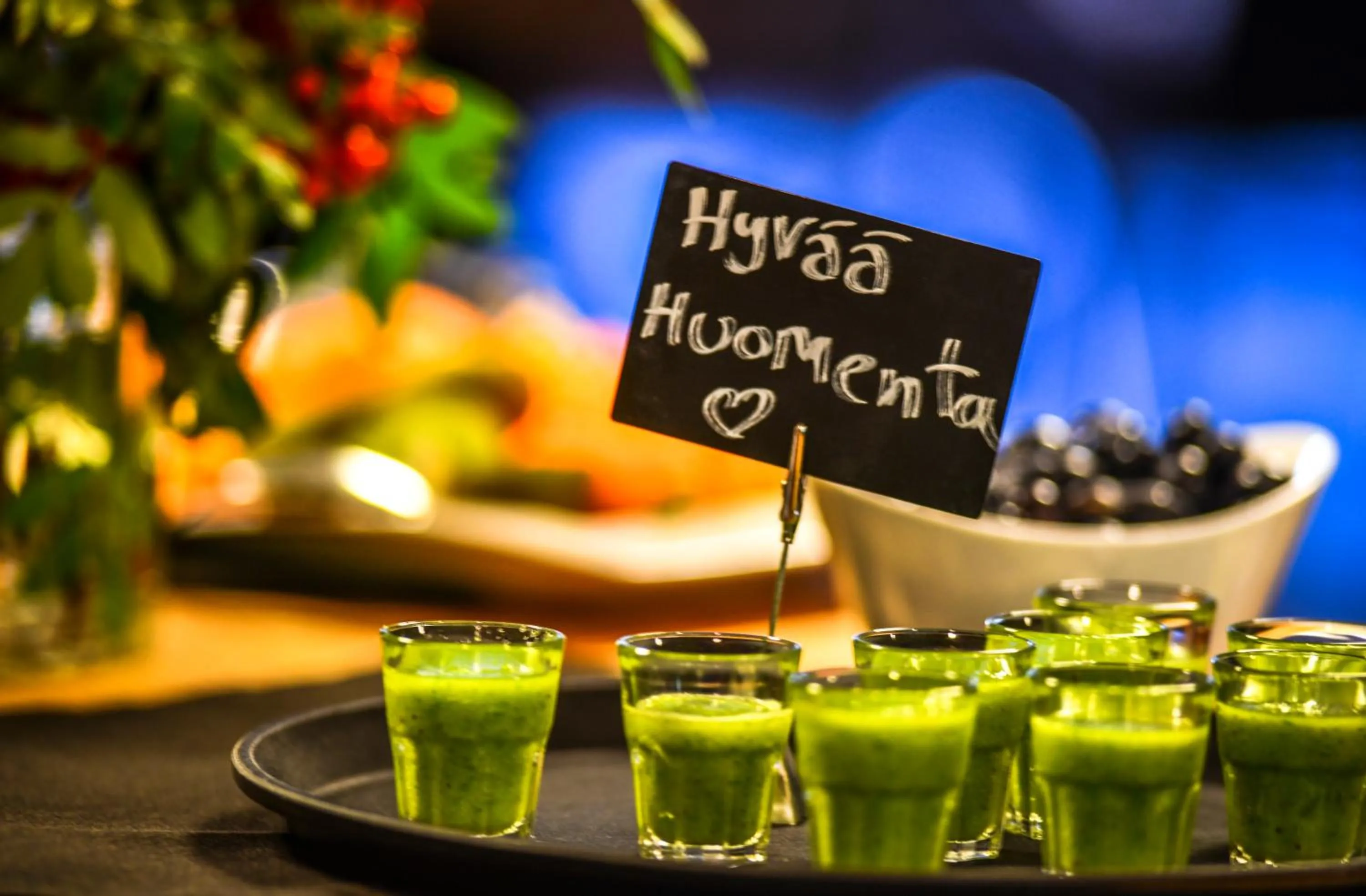 Restaurant/places to eat in Aateli Lakeside Chalets - former Vuokatti Suites