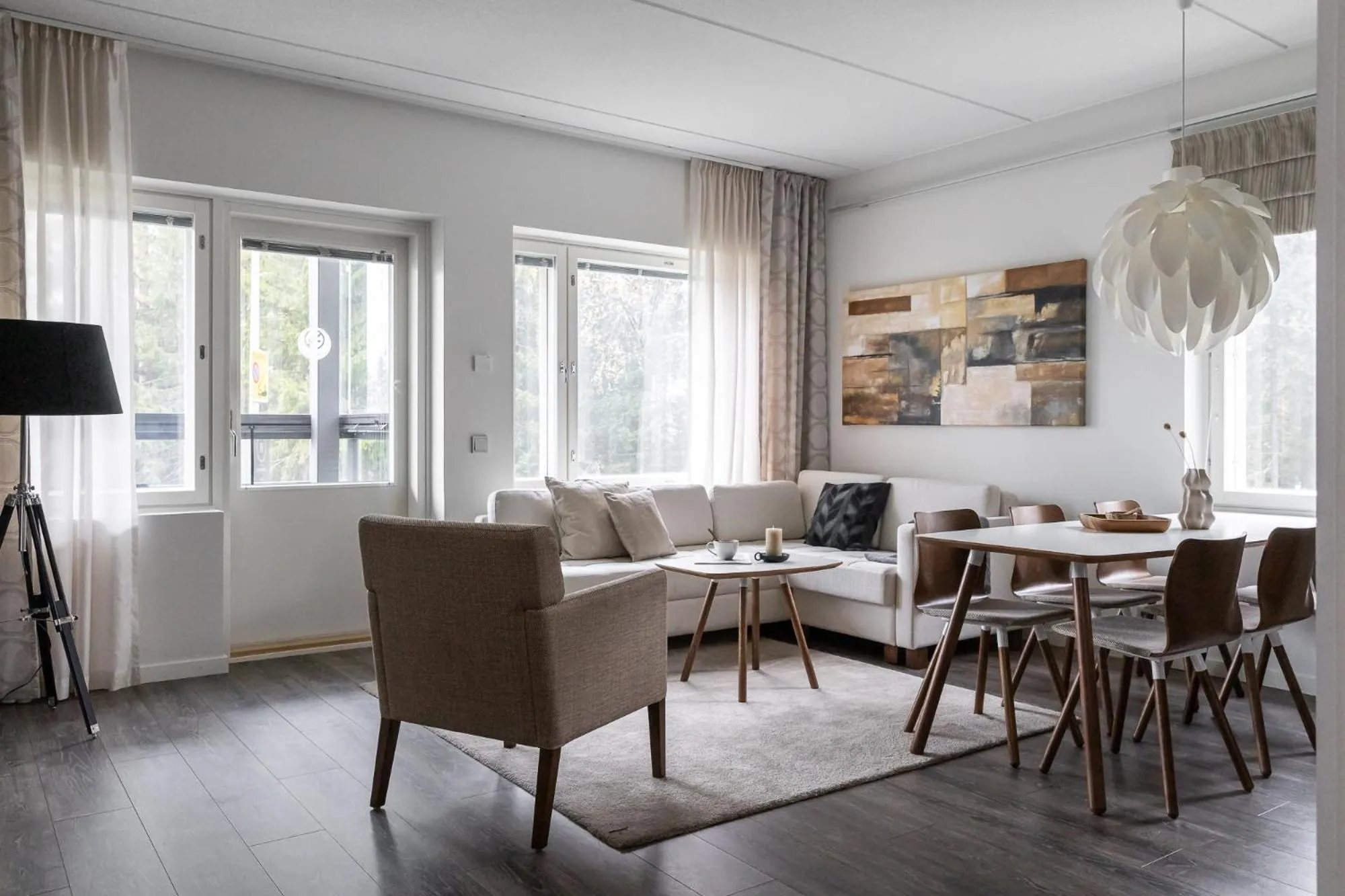 Day in Aateli Lakeside Chalets - former Vuokatti Suites