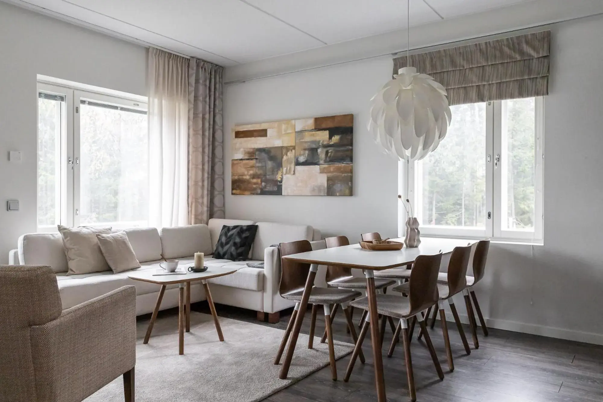 Superior Two-Bedroom Apartment with Balcony and Sauna in Vuokatti Suites Apartments Superior Two-Bedroom Apartment with Balcony and Sauna in Vuokatti Suites Apartments