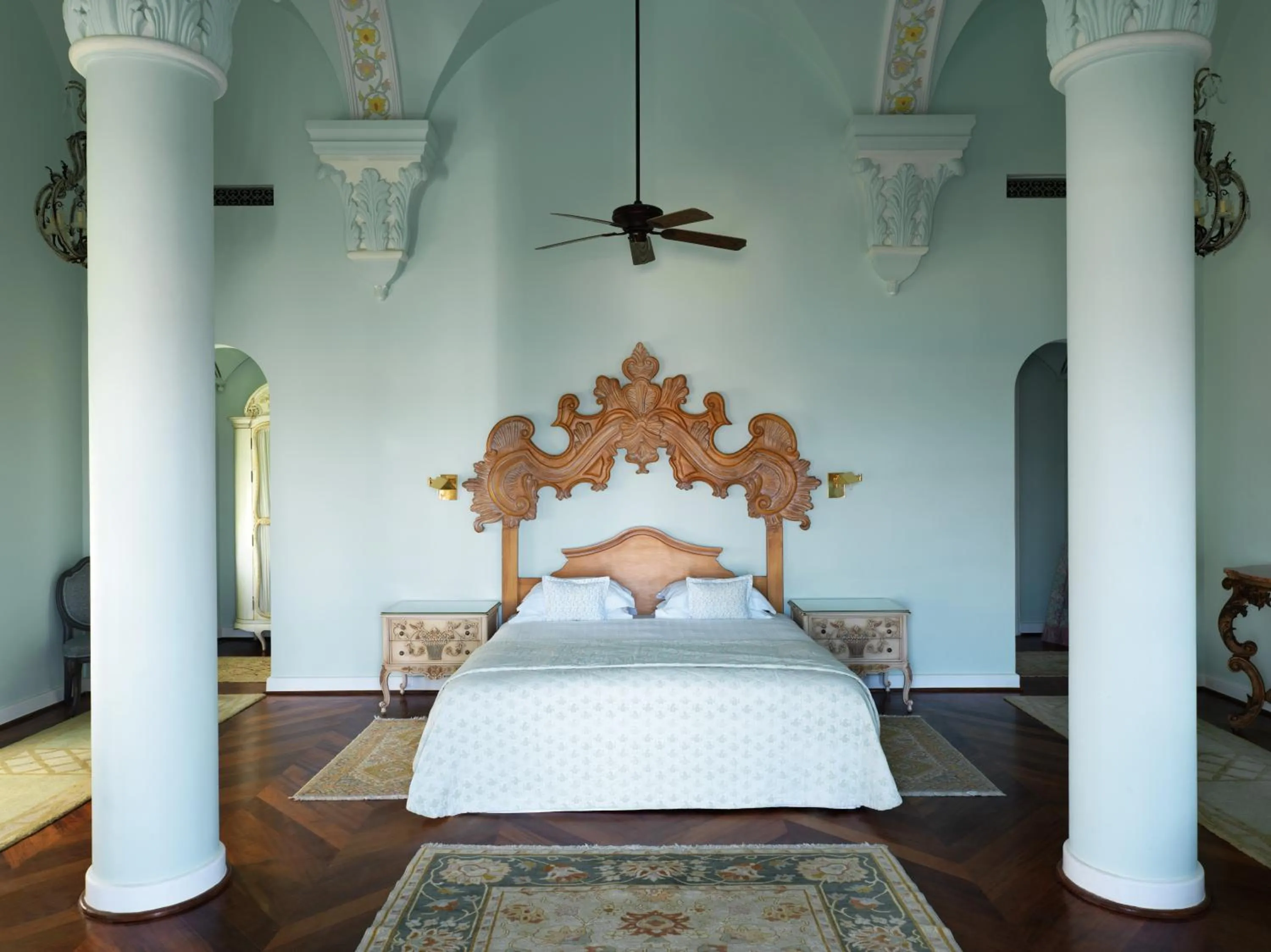 Bedroom, Bed in La Maison Bleue El Gouna