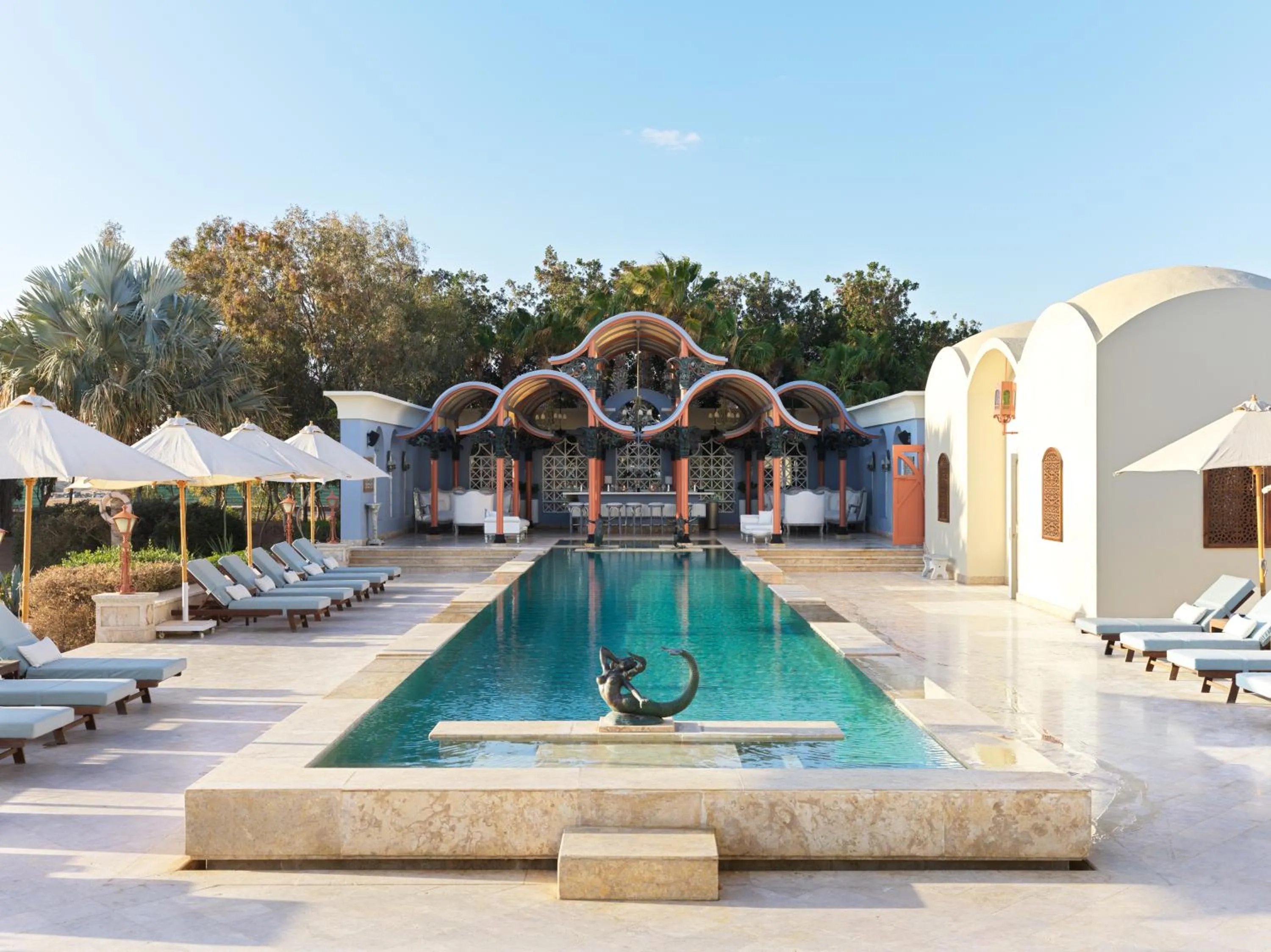 Swimming pool in La Maison Bleue El Gouna