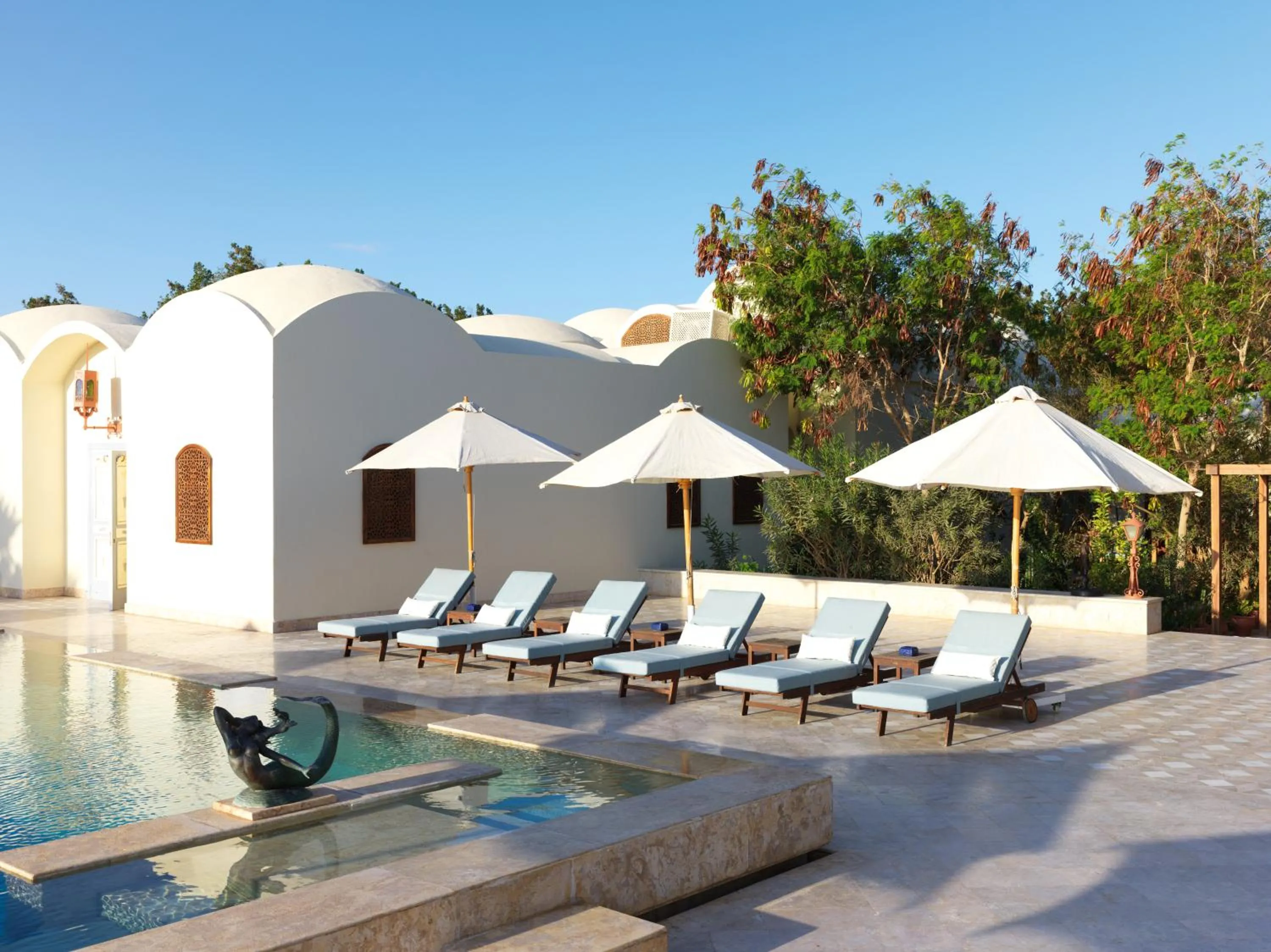 Swimming pool in La Maison Bleue El Gouna