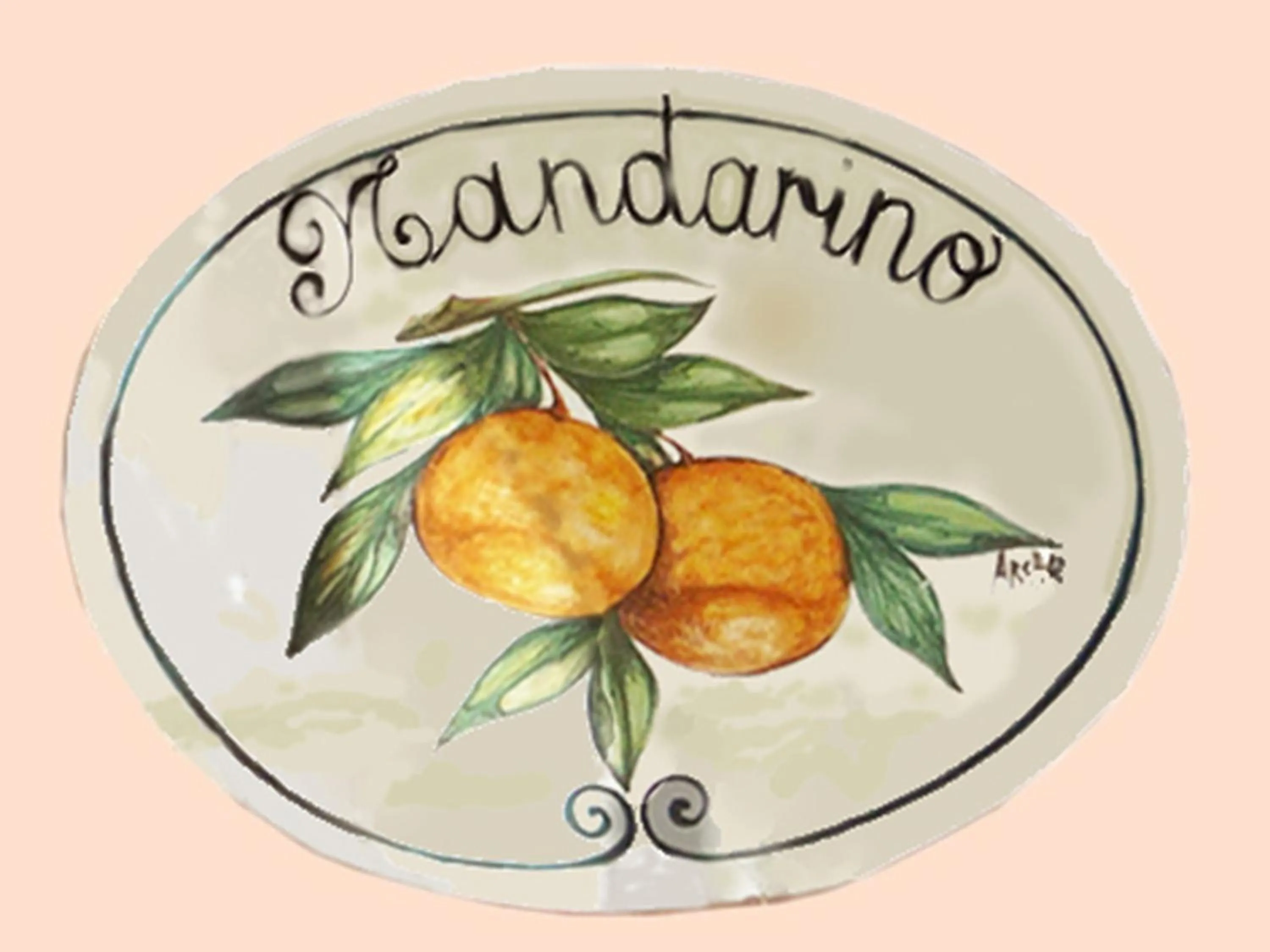 Decorative detail in Villa Paladino Solunto