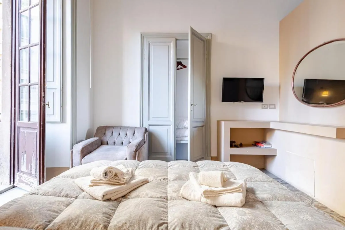 Bed in Elephant's Smile B&B