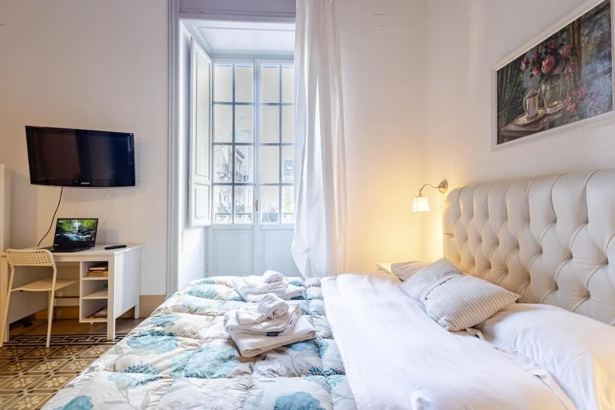 Bed in Elephant's Smile B&B