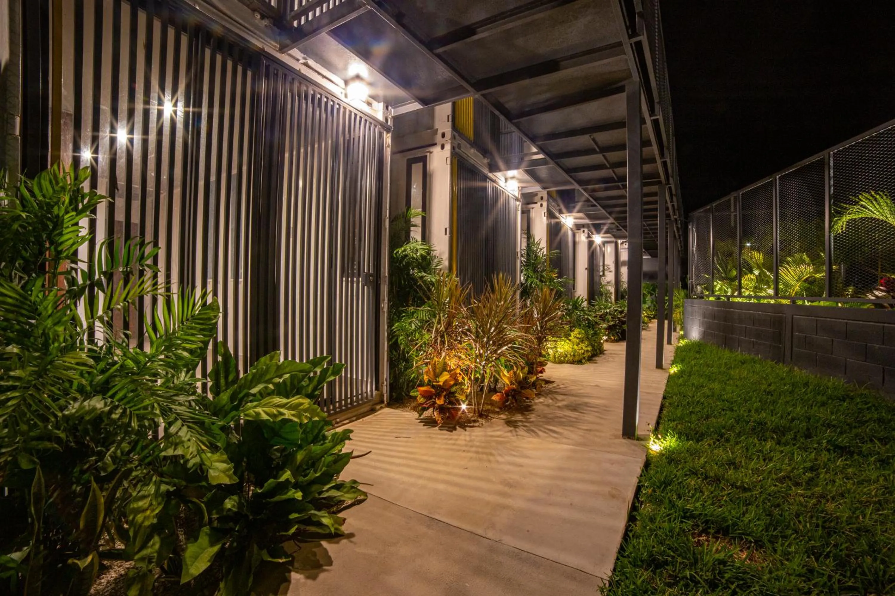 Night in Containers Bacalar