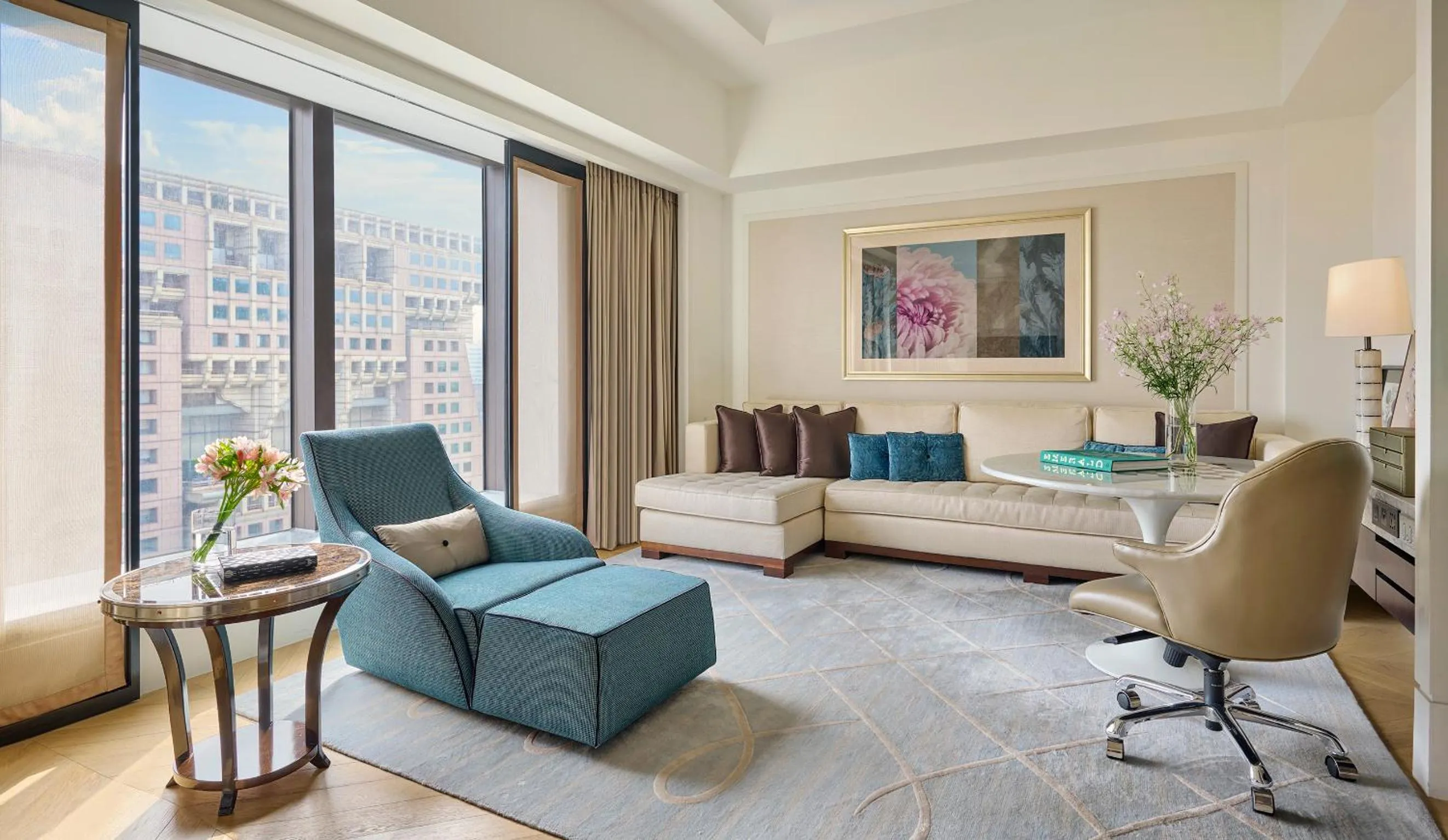Living room in Mandarin Oriental, Taipei