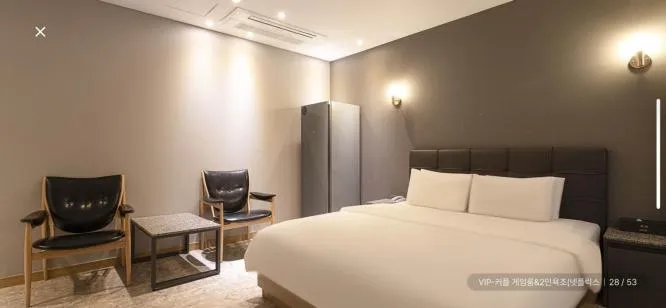 Bed in HOTEL MYEONG JAK