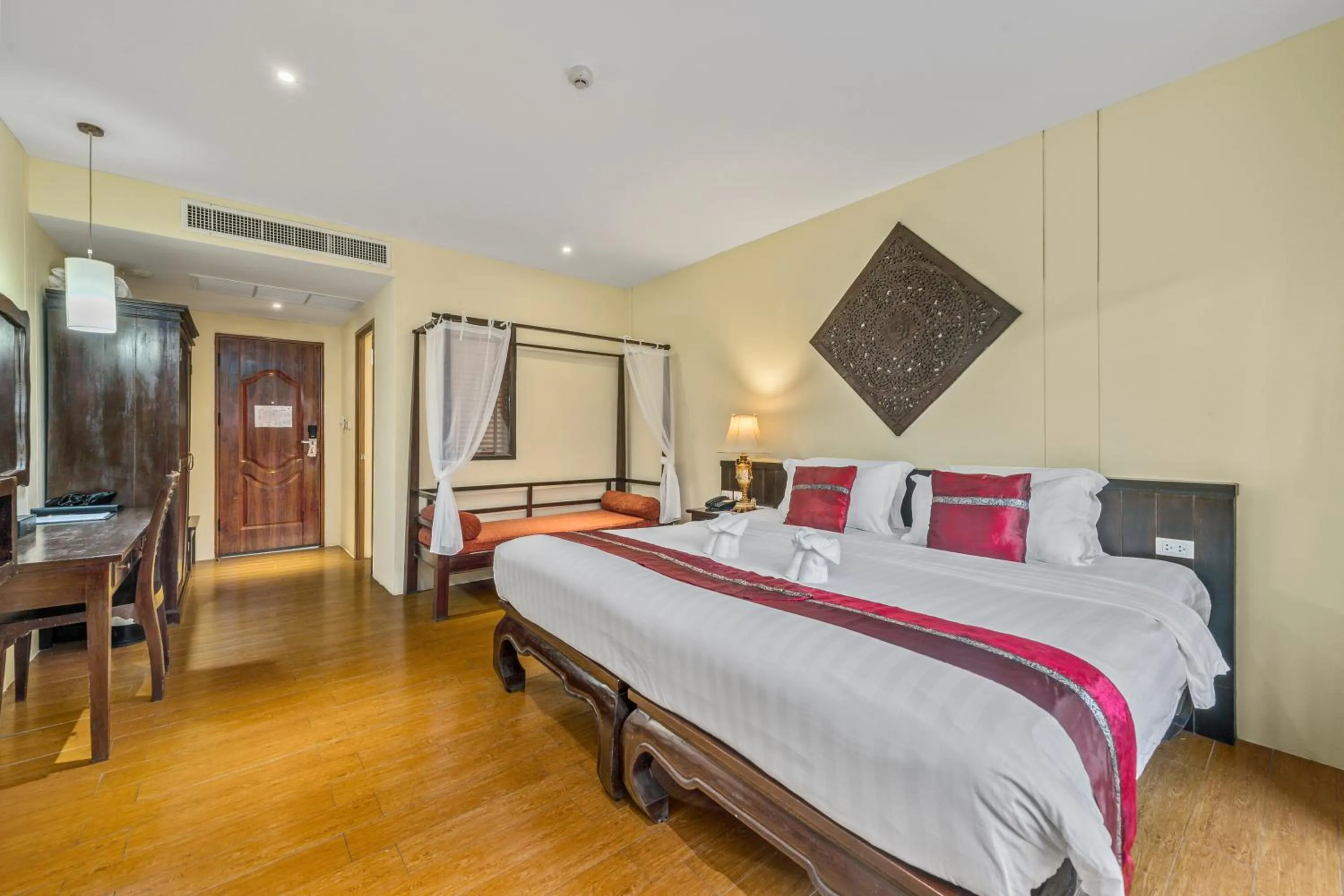 Photo of the whole room, Bed in Blue Bay Resort - Access to Pool and Beach-Phuket & Krabi