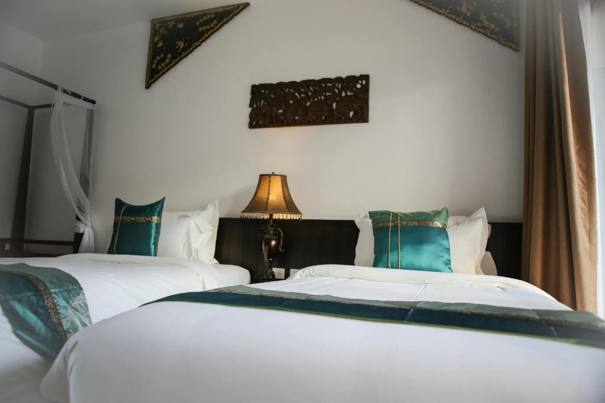 Bed in Blue Bay Resort - Access to Pool and Beach-Phuket & Krabi