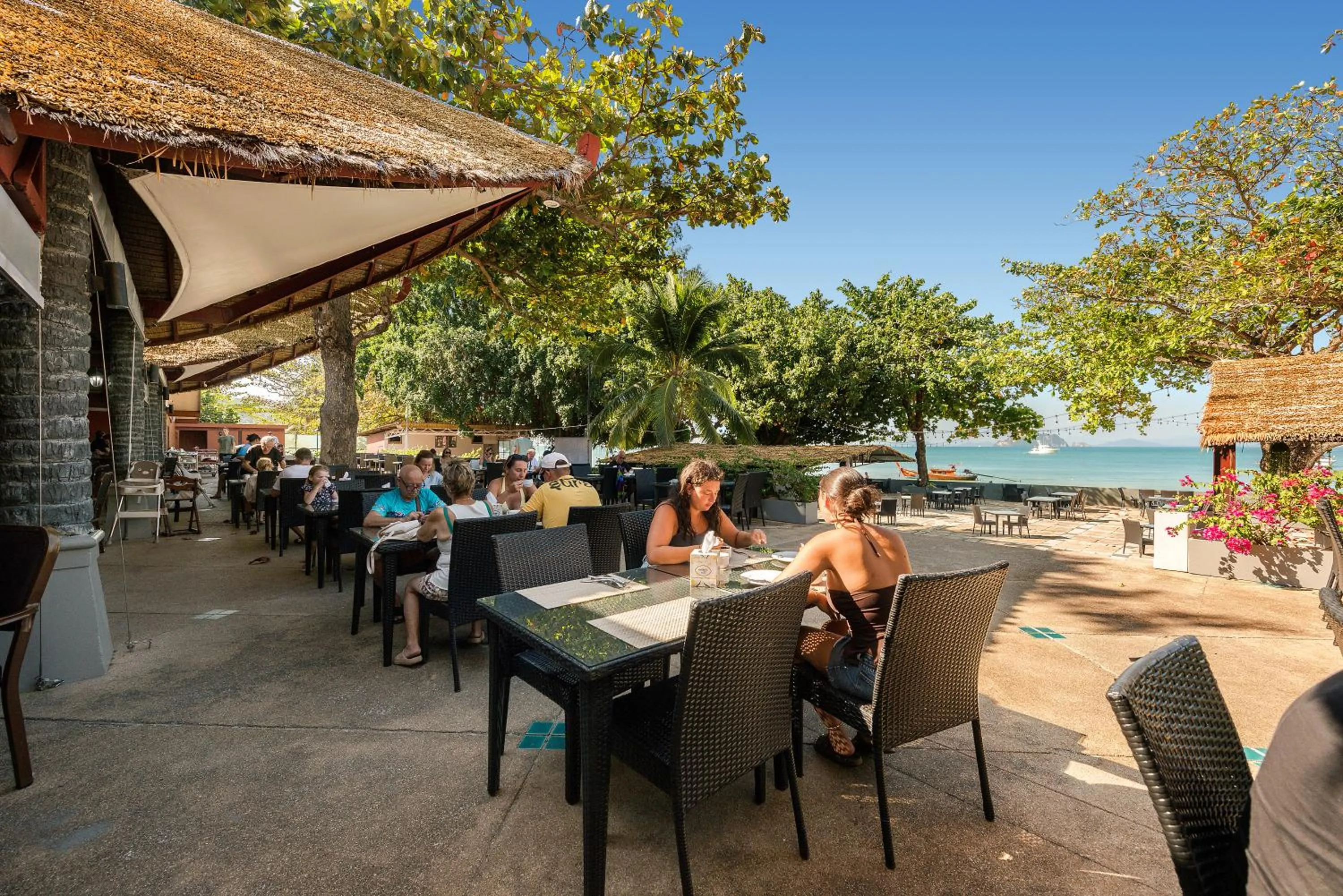 Restaurant/places to eat in Blue Bay Resort - Access to Pool and Beach-Phuket & Krabi