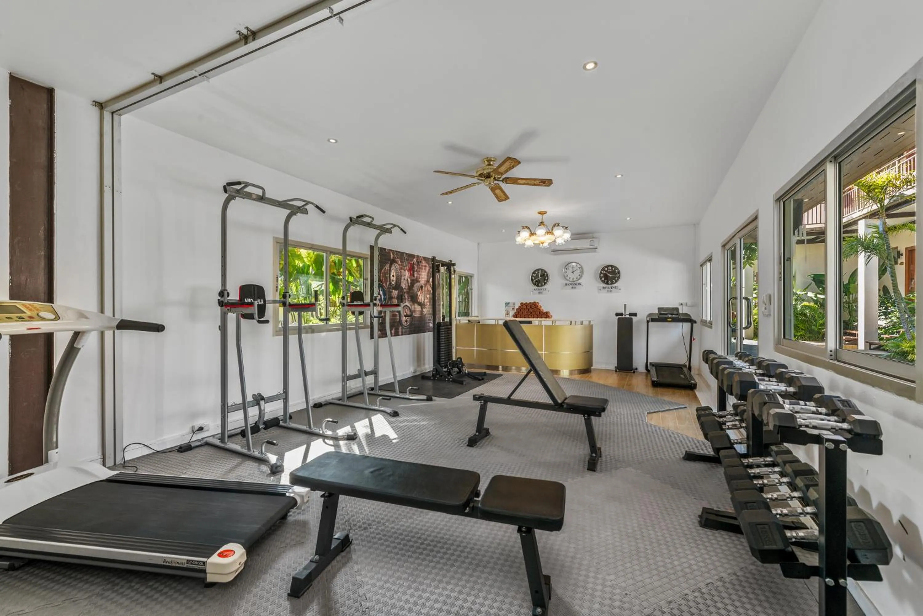 Fitness centre/facilities in Blue Bay Resort - Access to Pool and Beach-Phuket & Krabi