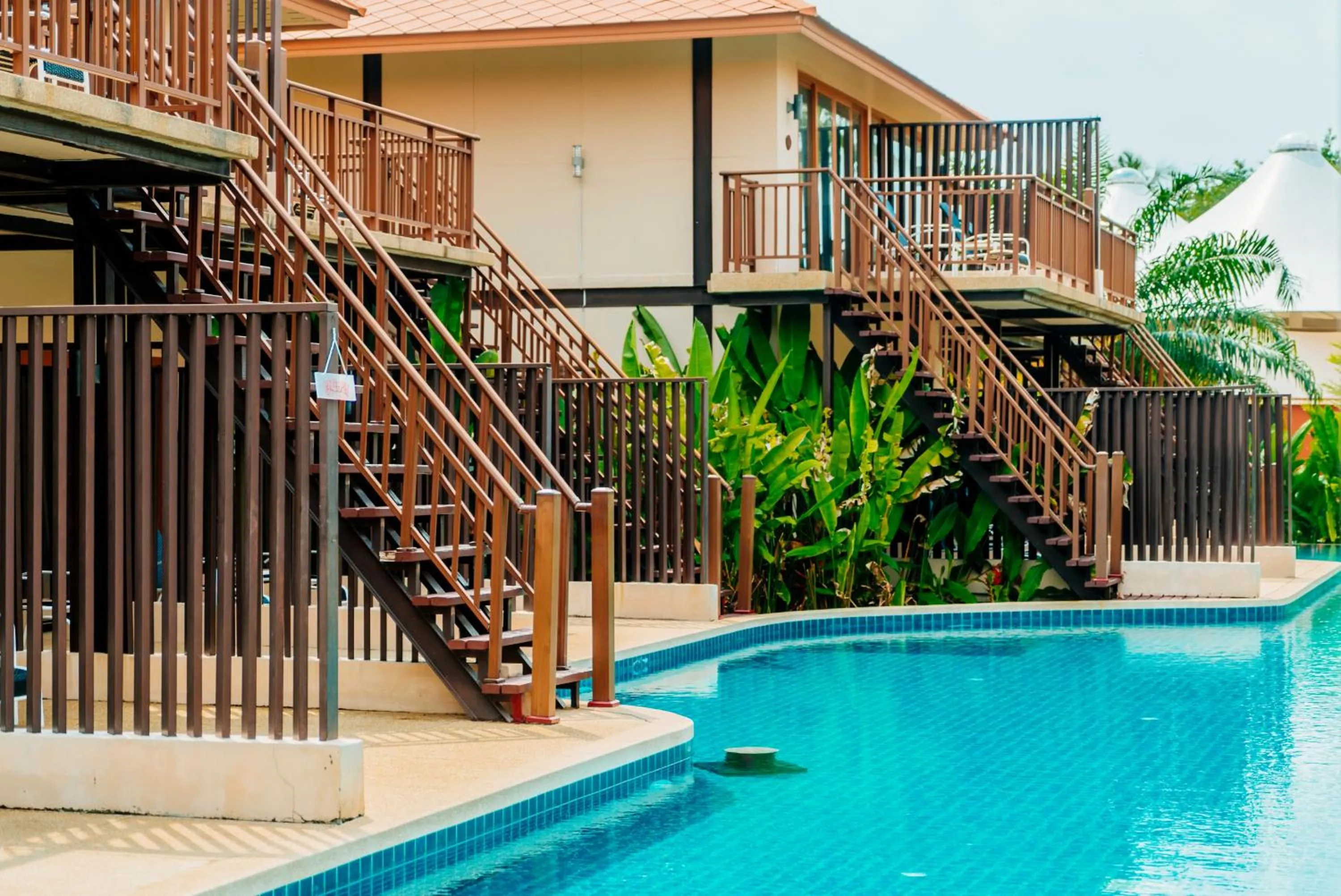 Balcony/Terrace in Blue Bay Resort - Access to Pool and Beach-Phuket & Krabi