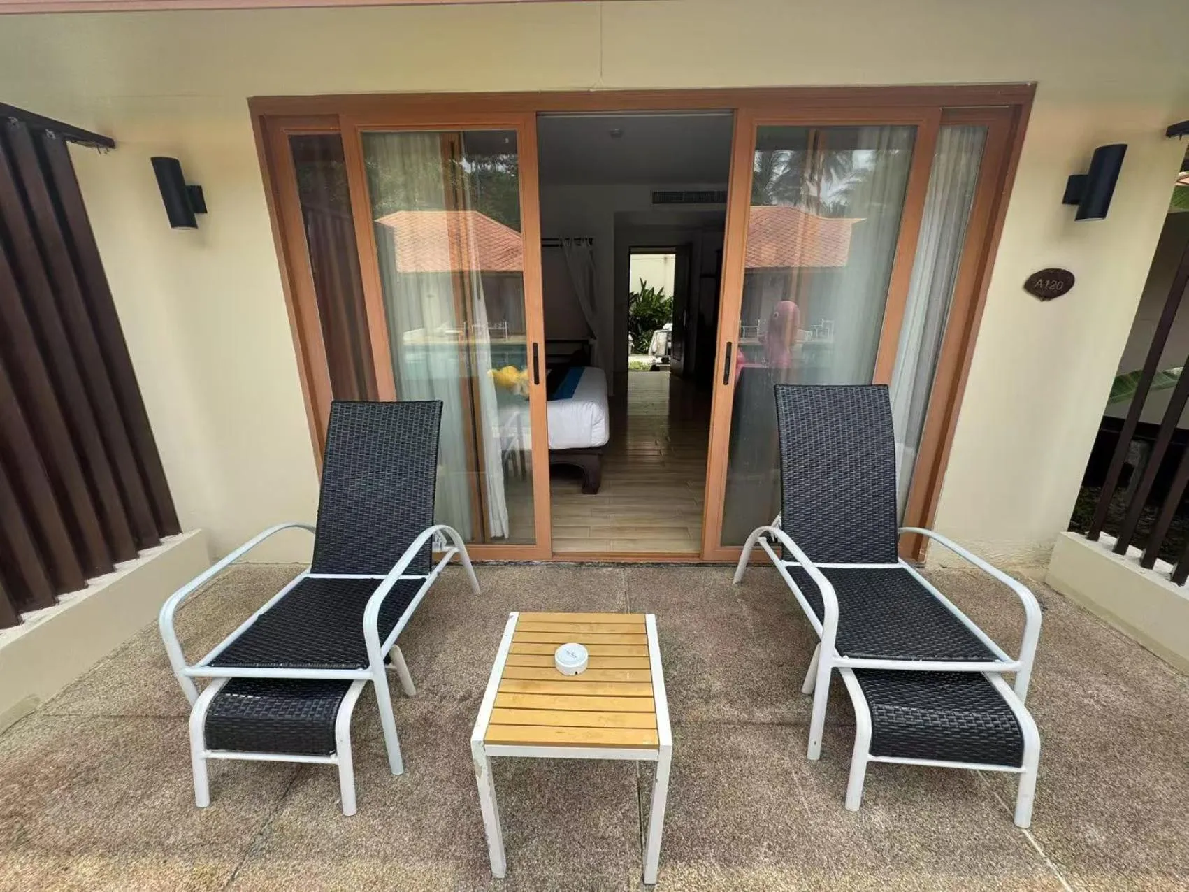 Balcony/Terrace in Blue Bay Resort - Access to Pool and Beach-Phuket & Krabi