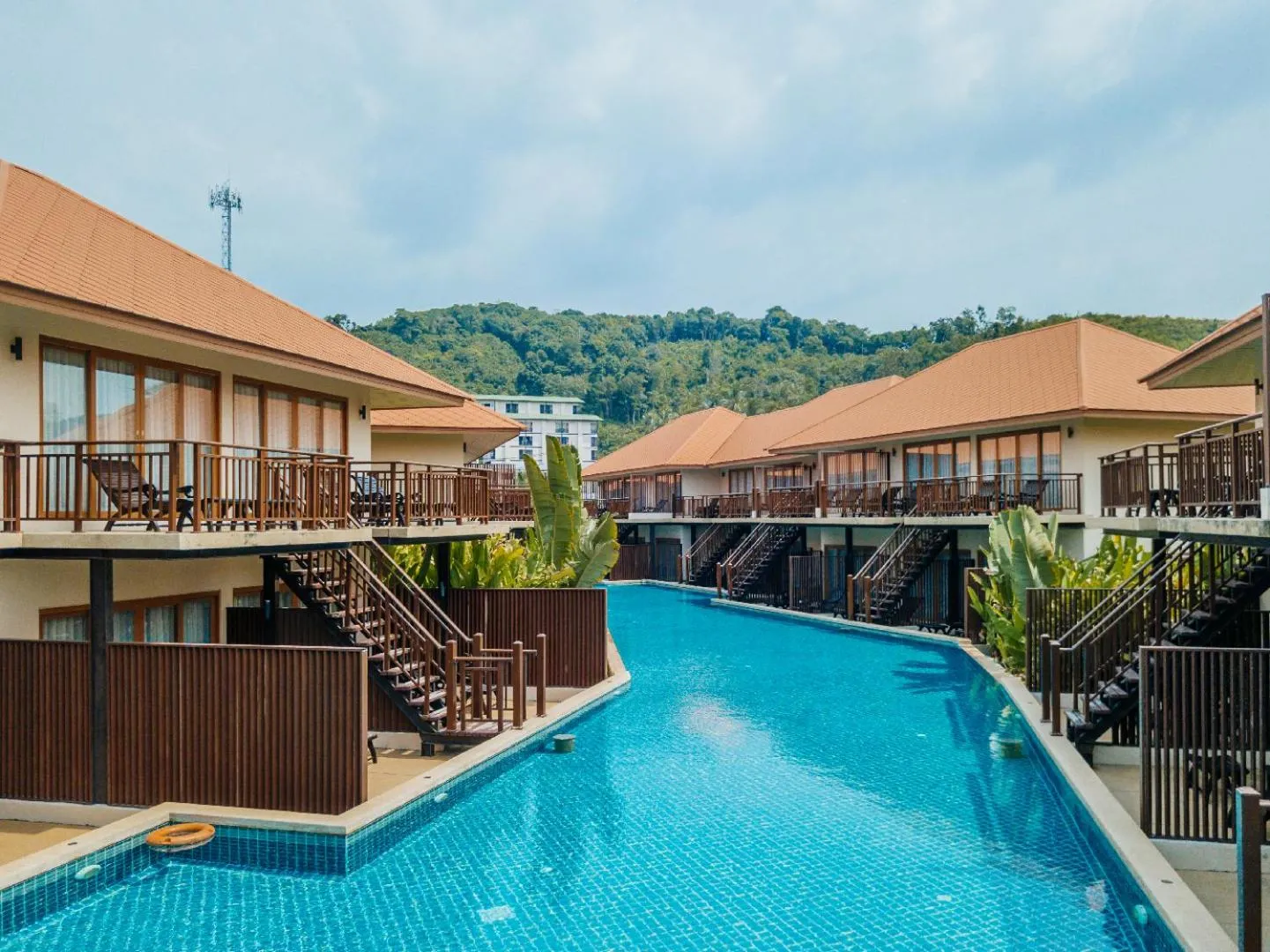 Pool view in Blue Bay Resort - Access to Pool and Beach-Phuket & Krabi