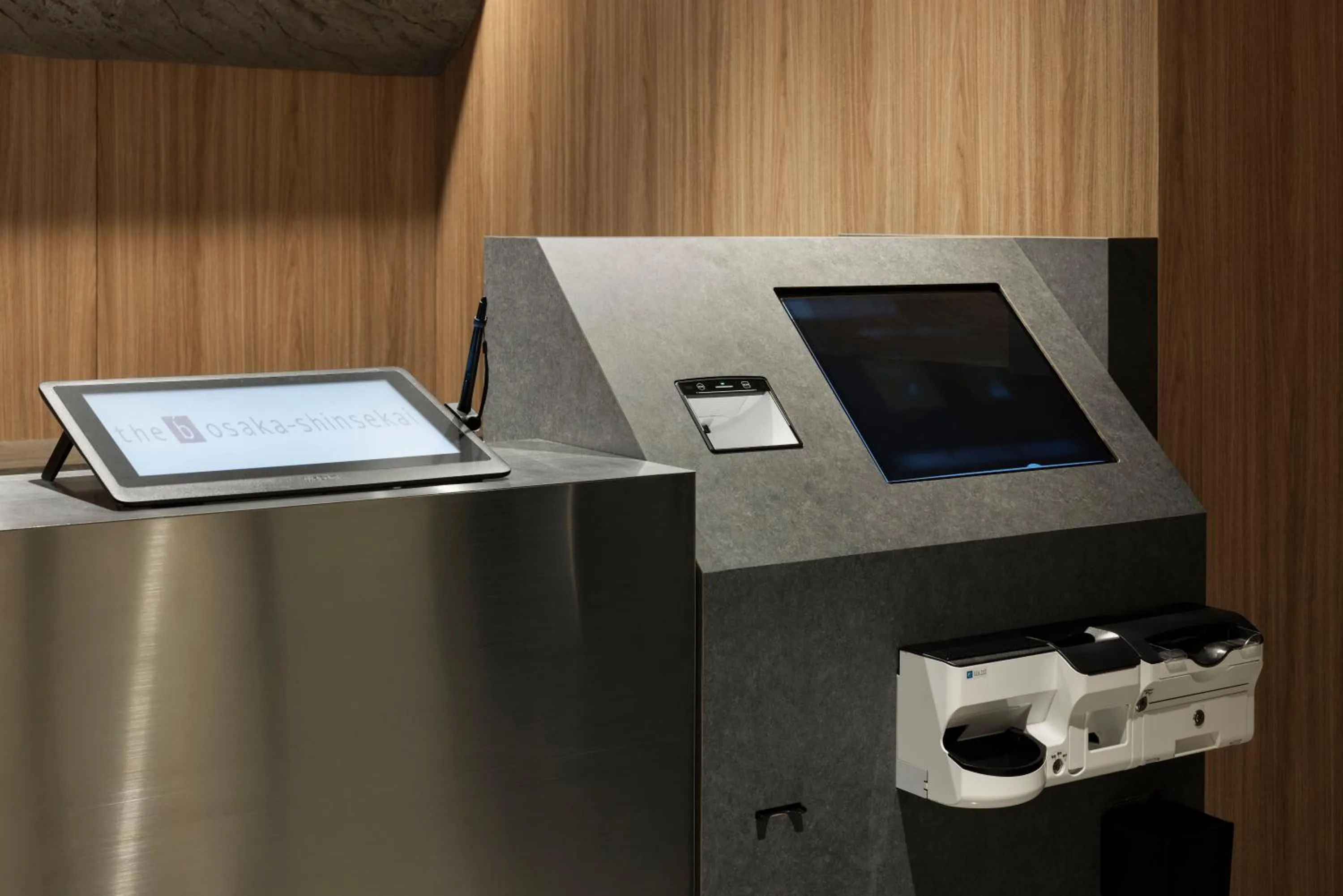 Lobby or reception in the b osaka-shinsekai