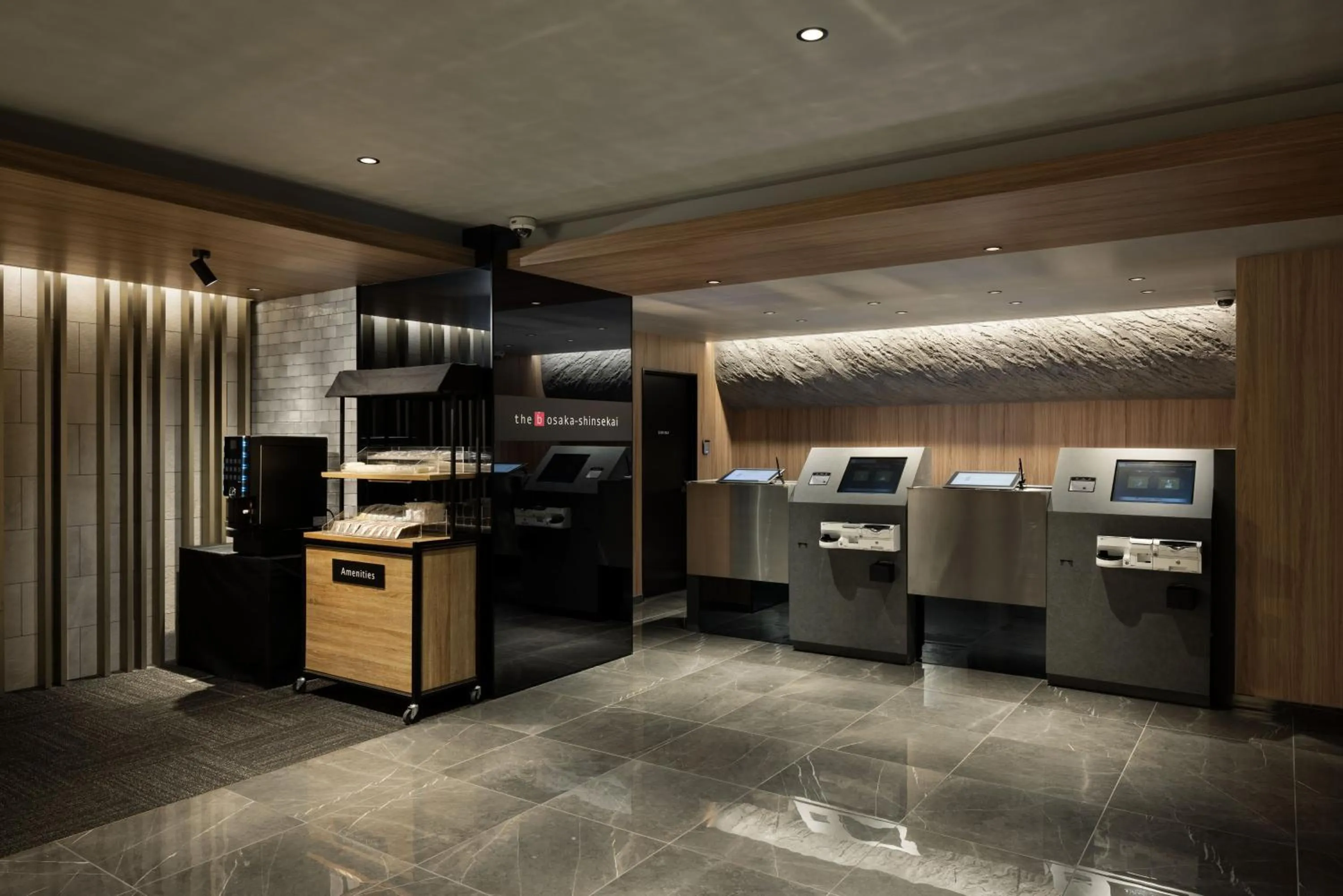 Lobby or reception in the b osaka-shinsekai